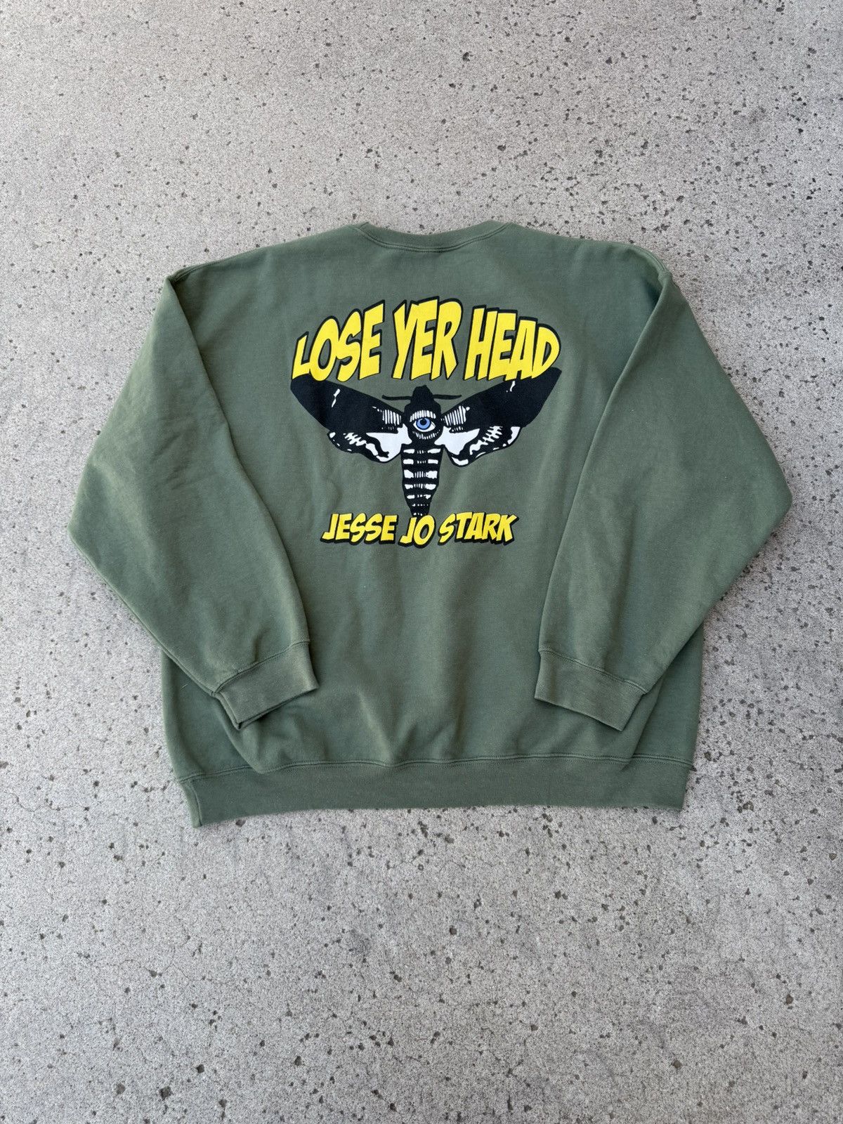 Deadly Doll Jesse Jo Stark Lose Yer Head Crewneck Size US XXL / EU 58 / 5 - 1 Thumbnail