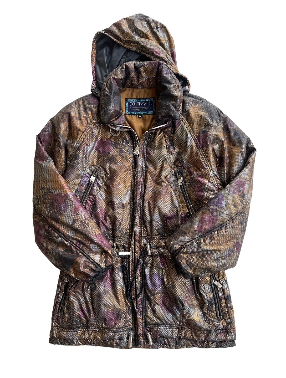 Vintage Vintage 90s Courmayeur Oversized Insulated Ski Jacket Size M / US 6-8 / IT 42-44 - 3 Thumbnail