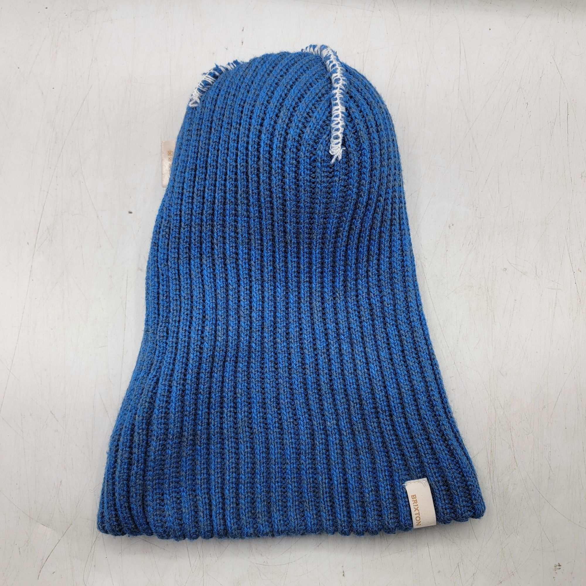 Brixton Brixton Alison Faux Fur Adults Blue Pom Beanie Hat Winter Wa Size ONE SIZE - 3 Thumbnail