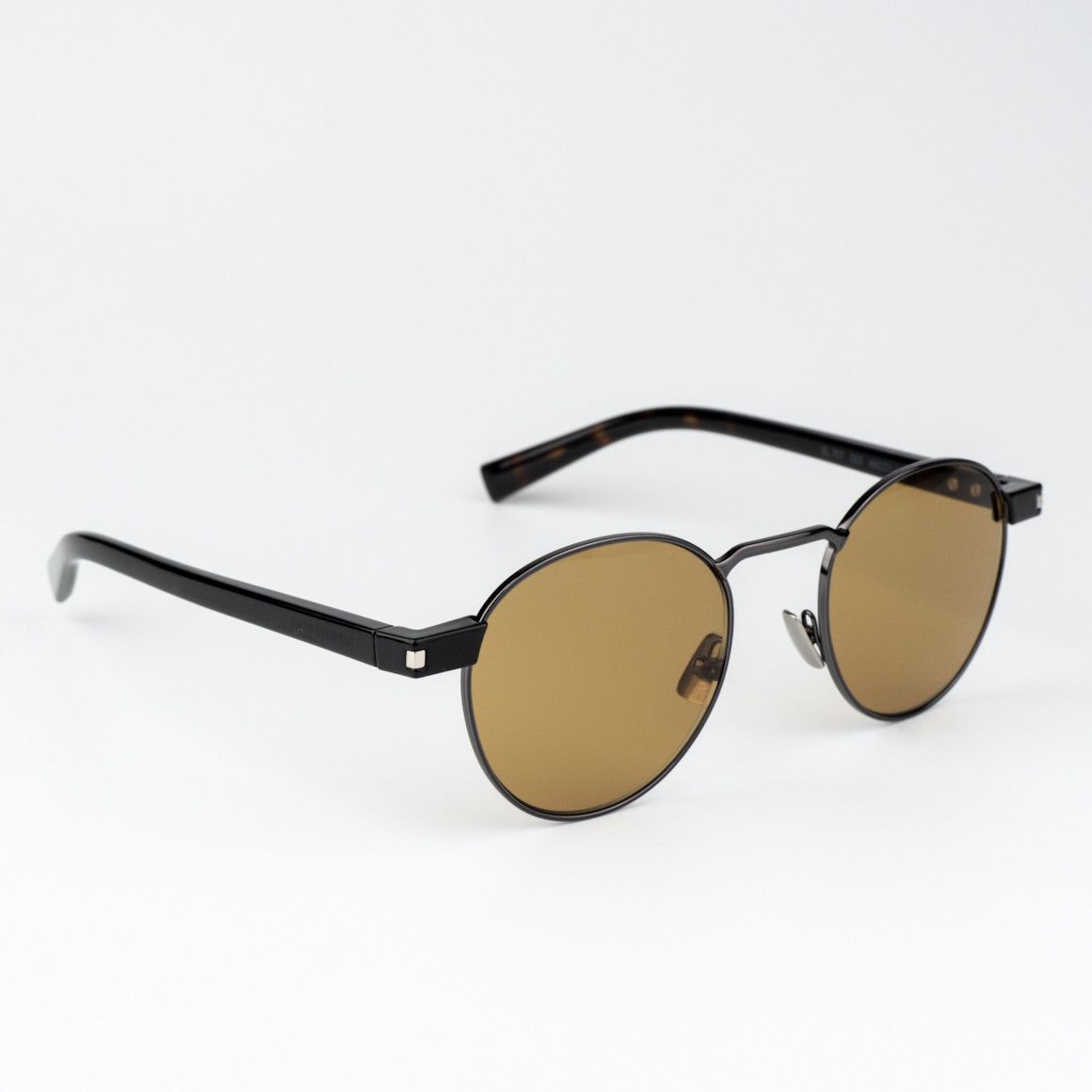 Yves Saint Laurent NEW Saint Laurent SL707 003 Oval Unisex Sunglasses Size ONE SIZE - 4 Thumbnail