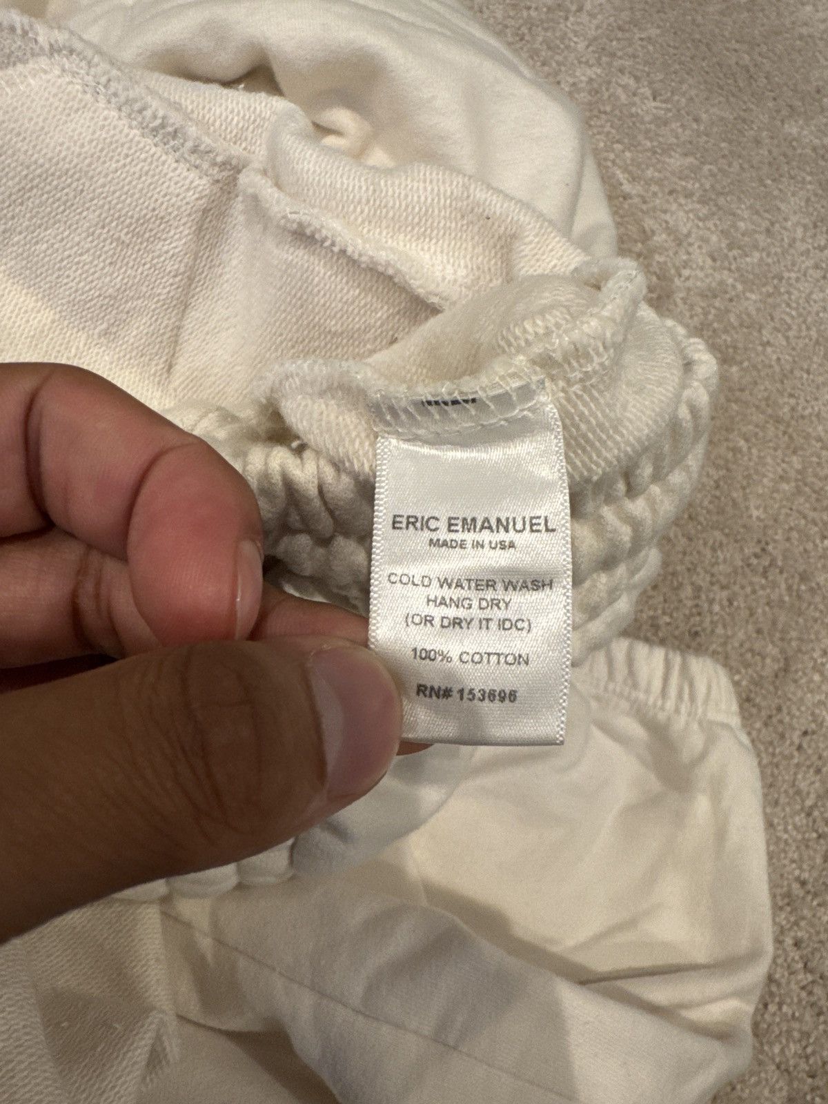 Eric Emanuel Eric Emanuel EE Lightweight Sweats Size US 31 - 4 Thumbnail