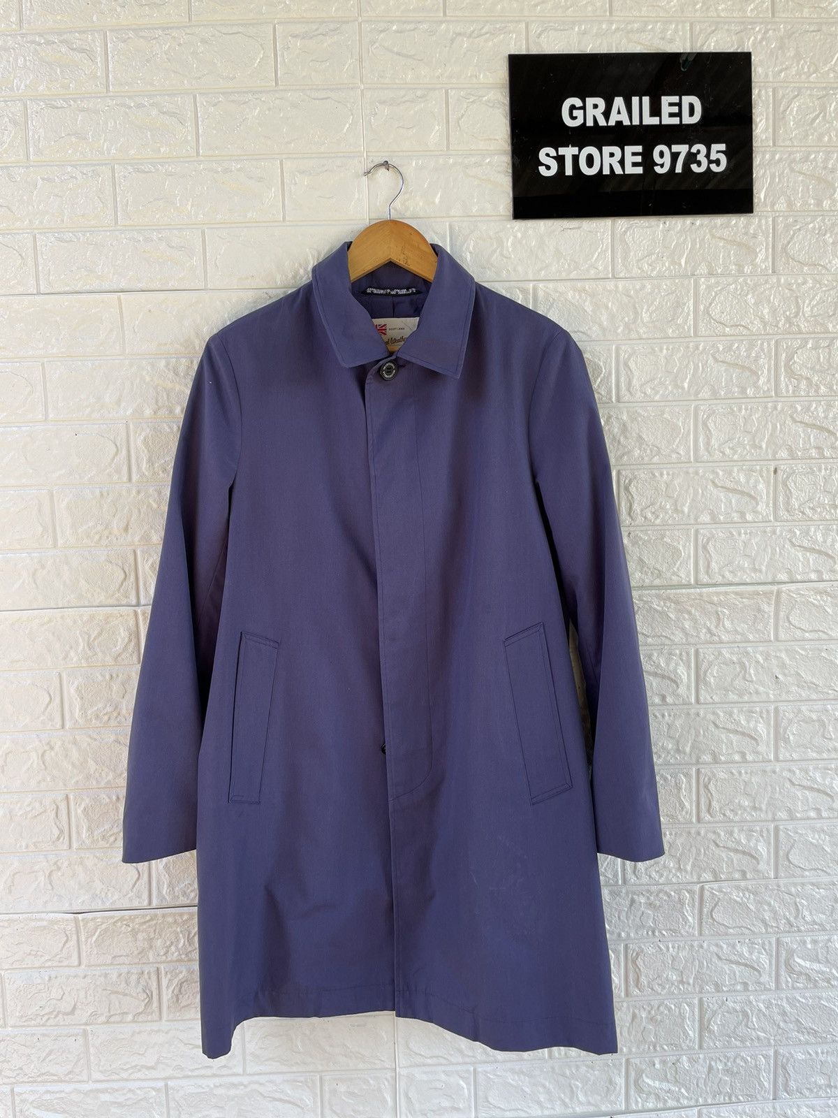 Japanese Brand × Vintage Vintage Cumbernauld Trench Coat Size US M / EU 48-50 / 2 - 1 Thumbnail
