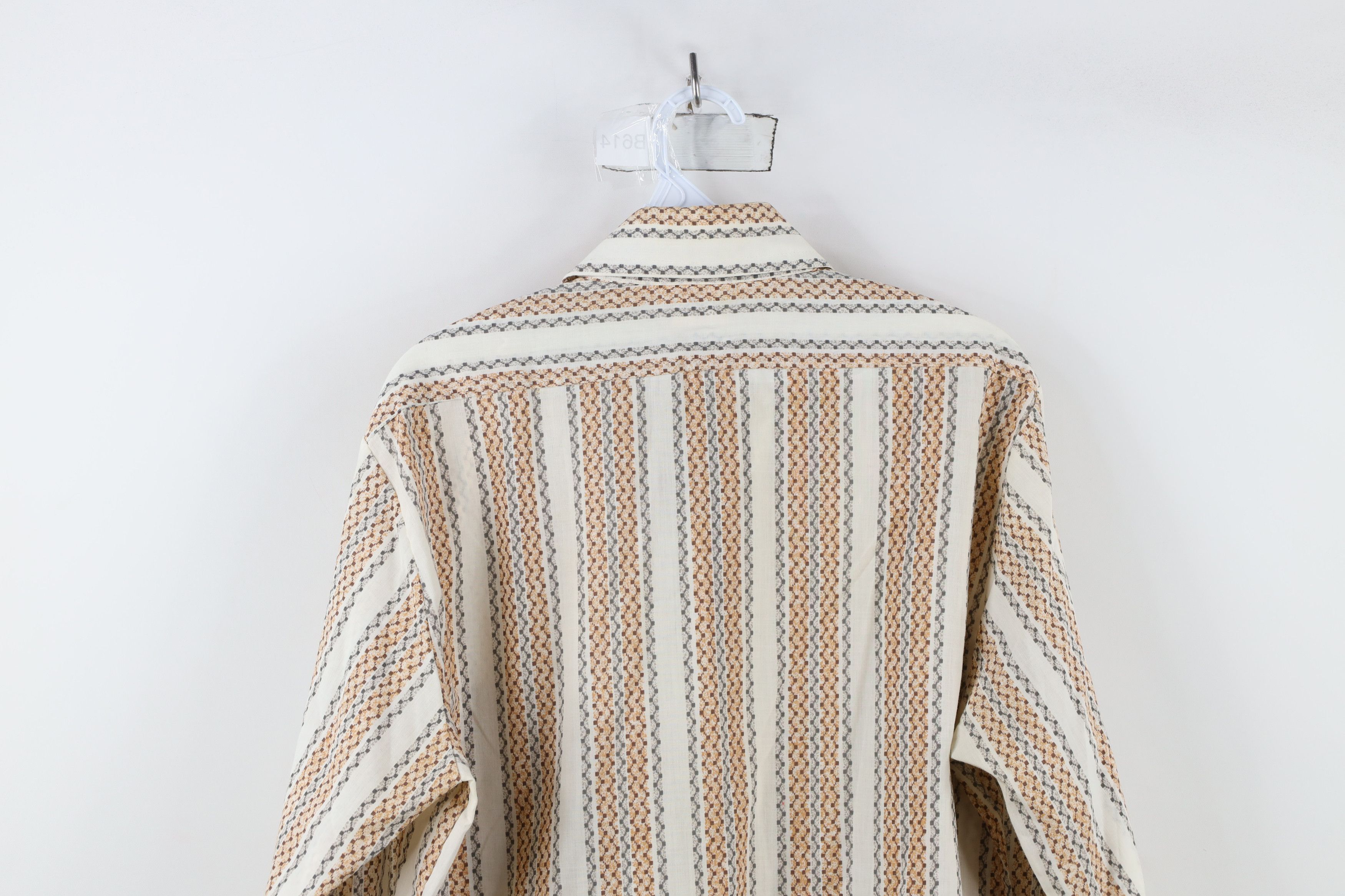 Vintage Vintage 60s 70s Streetwear Modern MCM Collared Button Shirt Size US M / EU 48-50 / 2 - 13 Thumbnail