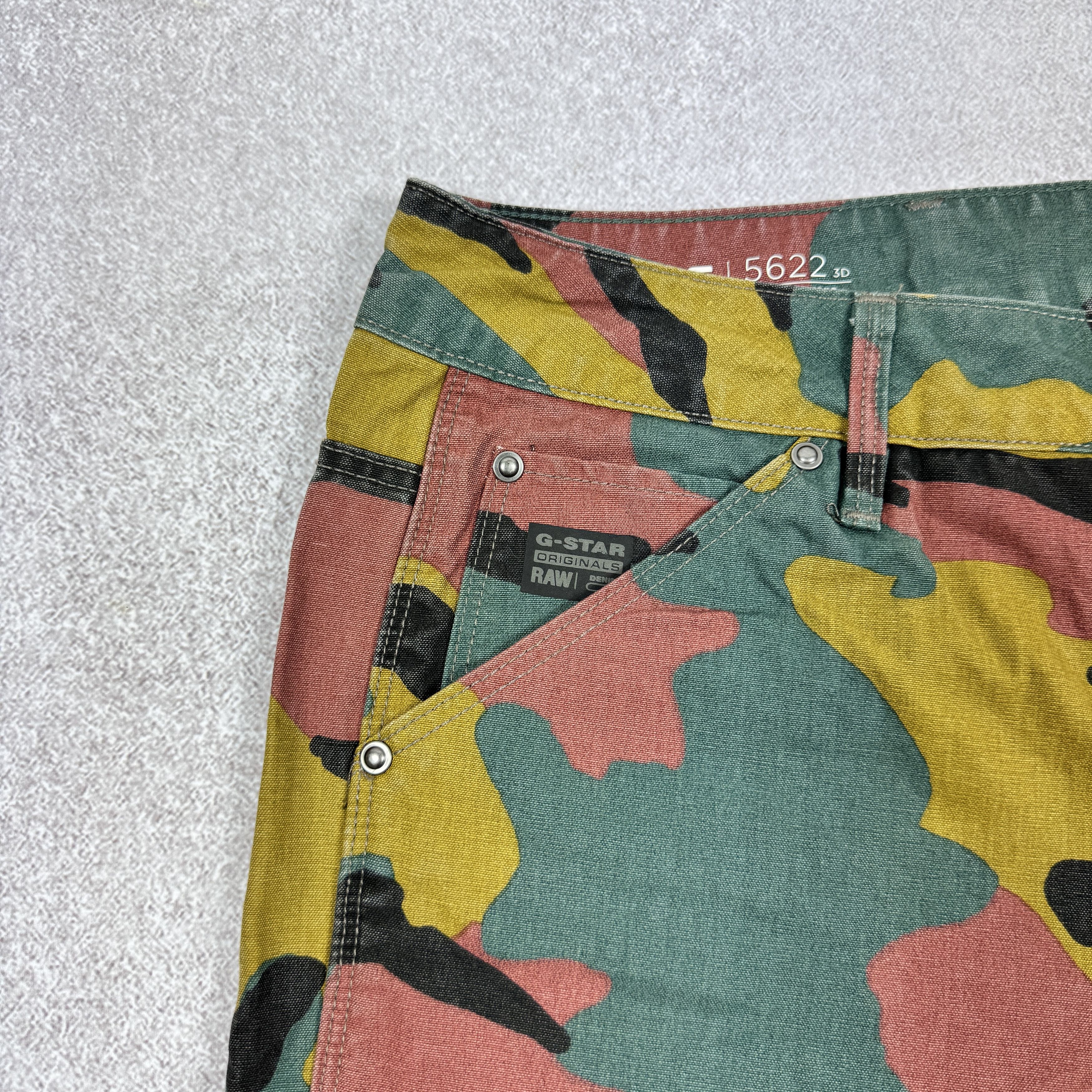 G-Star × Pharrell G Star 5622 3D Tapered X Elwood X25 Pharell Williams 30X30 Size US 30 / EU 46 - 6 Thumbnail