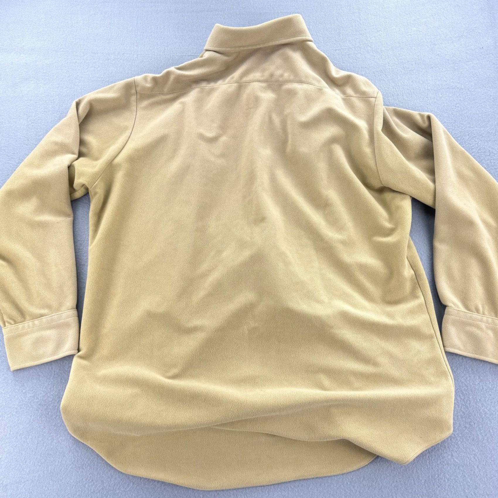 Lee VINTAGE Lee Shirt Mens XL Tan Western Button Up Made USA 70s Flaw Size US XL / EU 56 / 4 - 7 Thumbnail