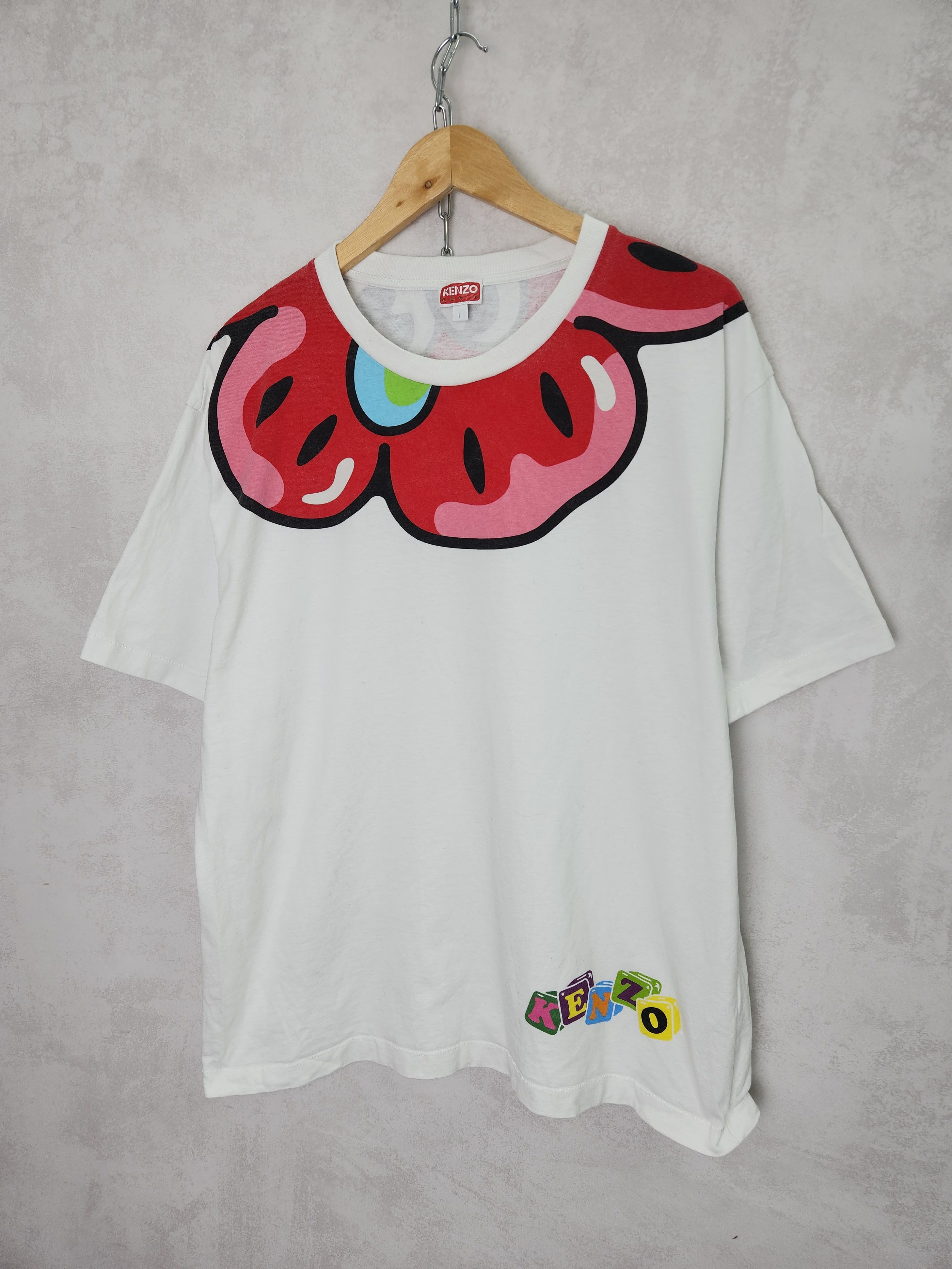 Kenzo Kenzo Oversized Boke Boy t shirt size L Size US L / EU 52-54 / 3 - 2 Thumbnail