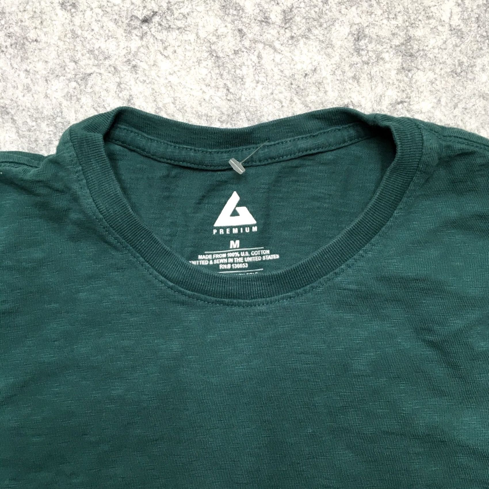 Vintage American Giant Shirt Mens M Green Long Sleeve Crewneck USA Size US M / EU 48-50 / 2 - 3 Thumbnail