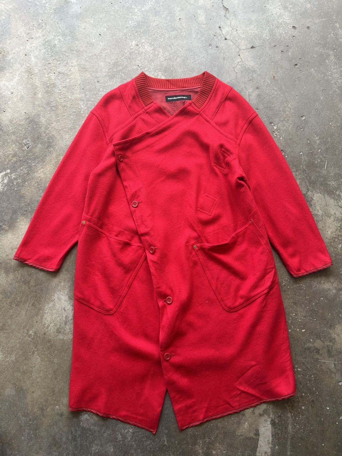 mercibeaucoup 🔥 Mercibeaucoup Asymmetrical Coat Jacket Size US S / EU 44-46 / 1 - 24 Thumbnail