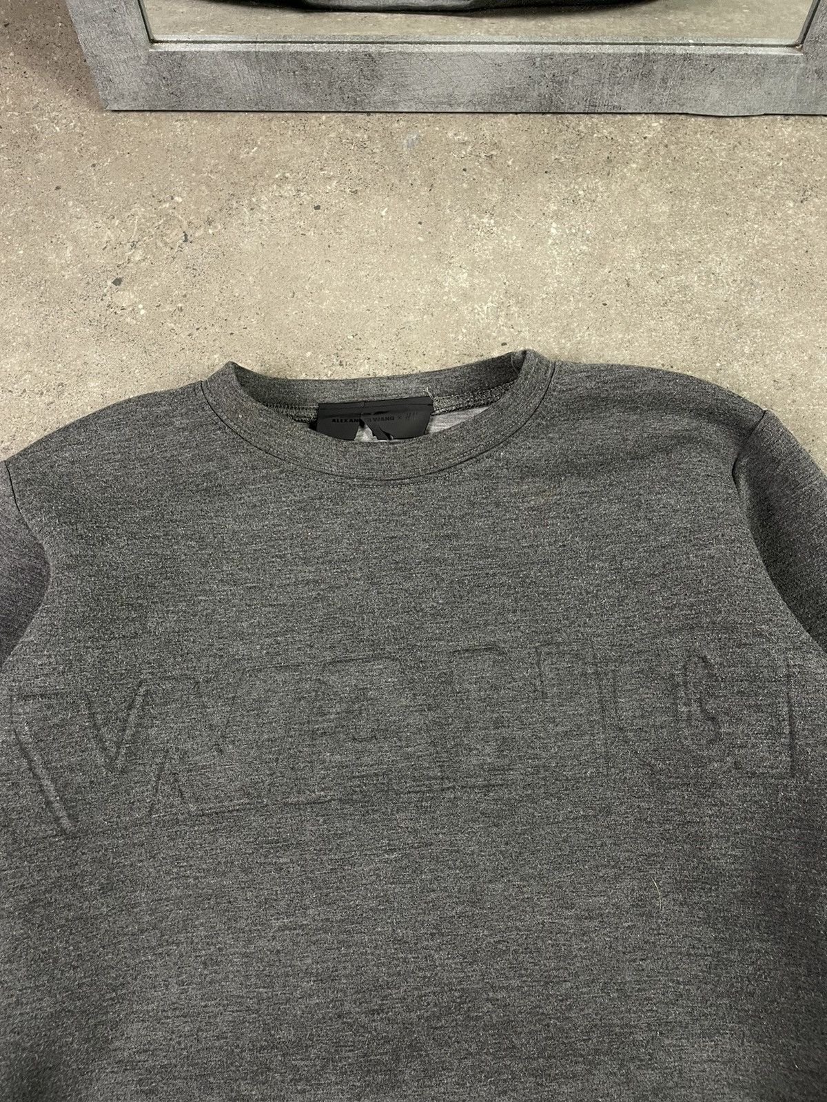 Alexander Wang × H&M Alexander Wang x HM Scuba Logo Sweatshirt Crop Size M / US 6-8 / IT 42-44 - 2 Thumbnail