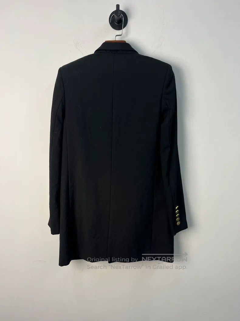 Saint Laurent Paris Saint Laurent Paris Black wool coat Size XXS / US 00 / IT 34 - 2 Thumbnail
