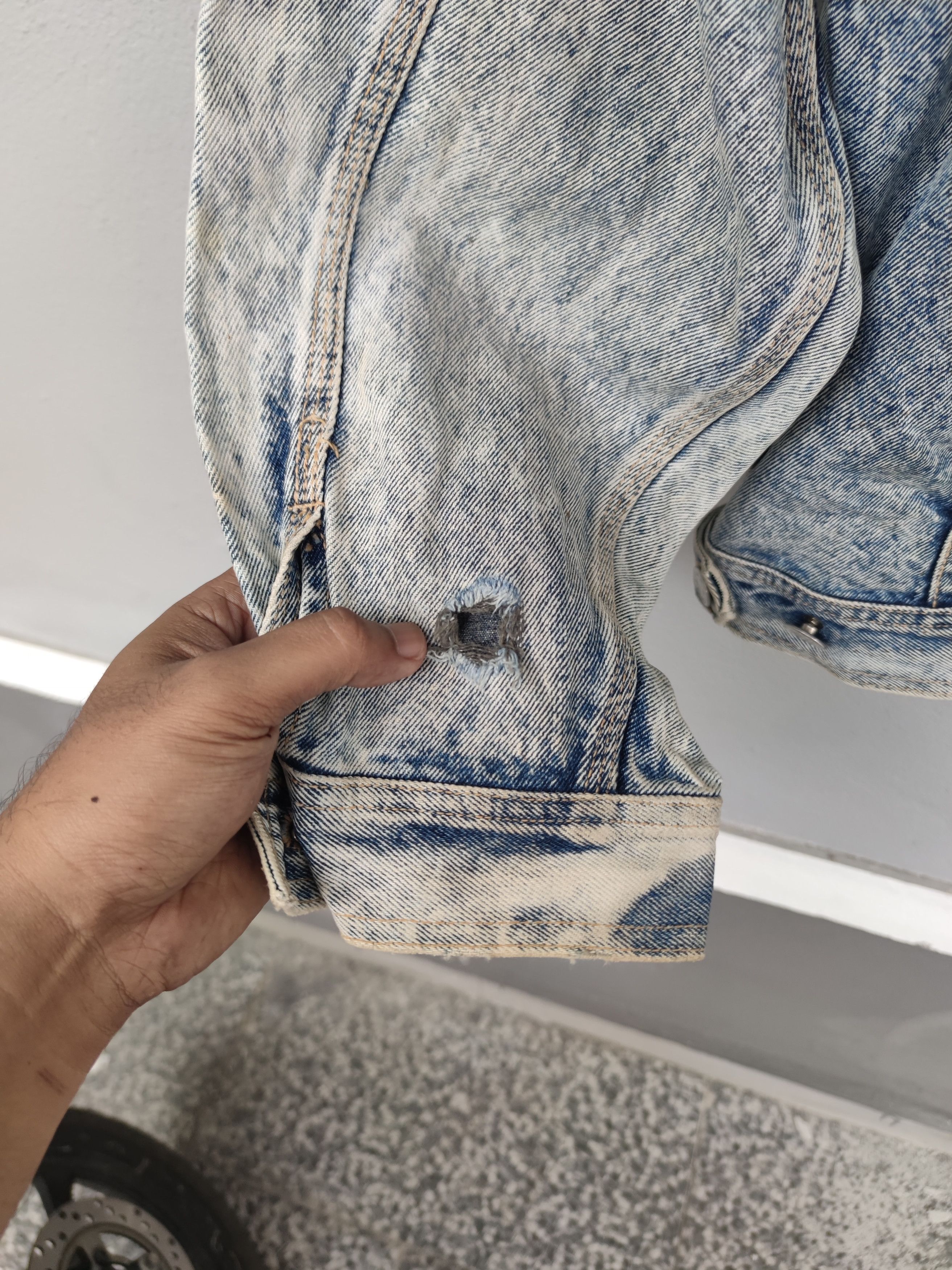 Edwin Vtg Edwin Denim Jacket Lucky Strike Penzoil Bel-Ray Oneal Size US L / EU 52-54 / 3 - 12 Thumbnail