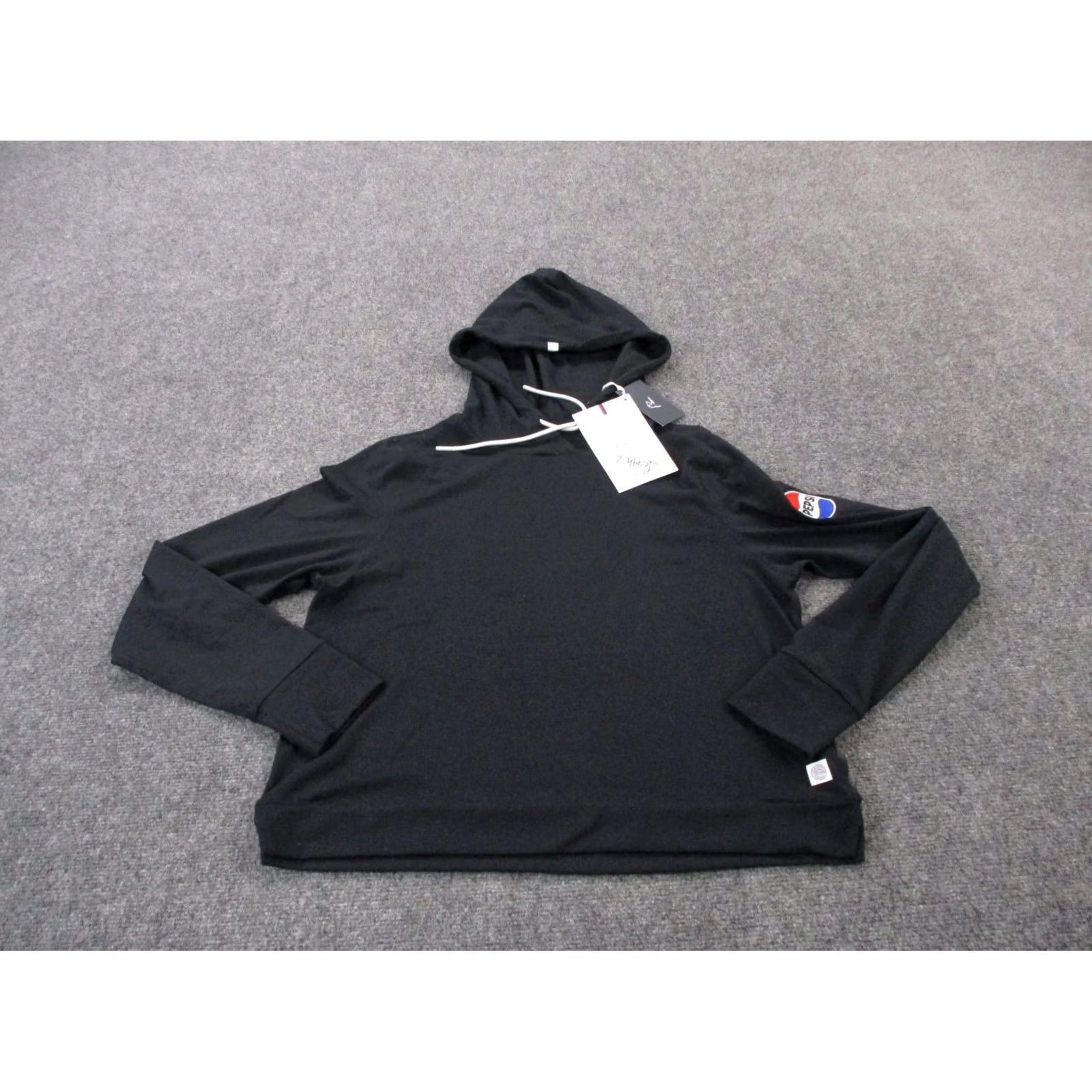Vintage Rhoback Hoodie Womens M Black Tempo Performance Pullover Nike-Style? Size M / US 6-8 / IT 42-44 - 2 Thumbnail