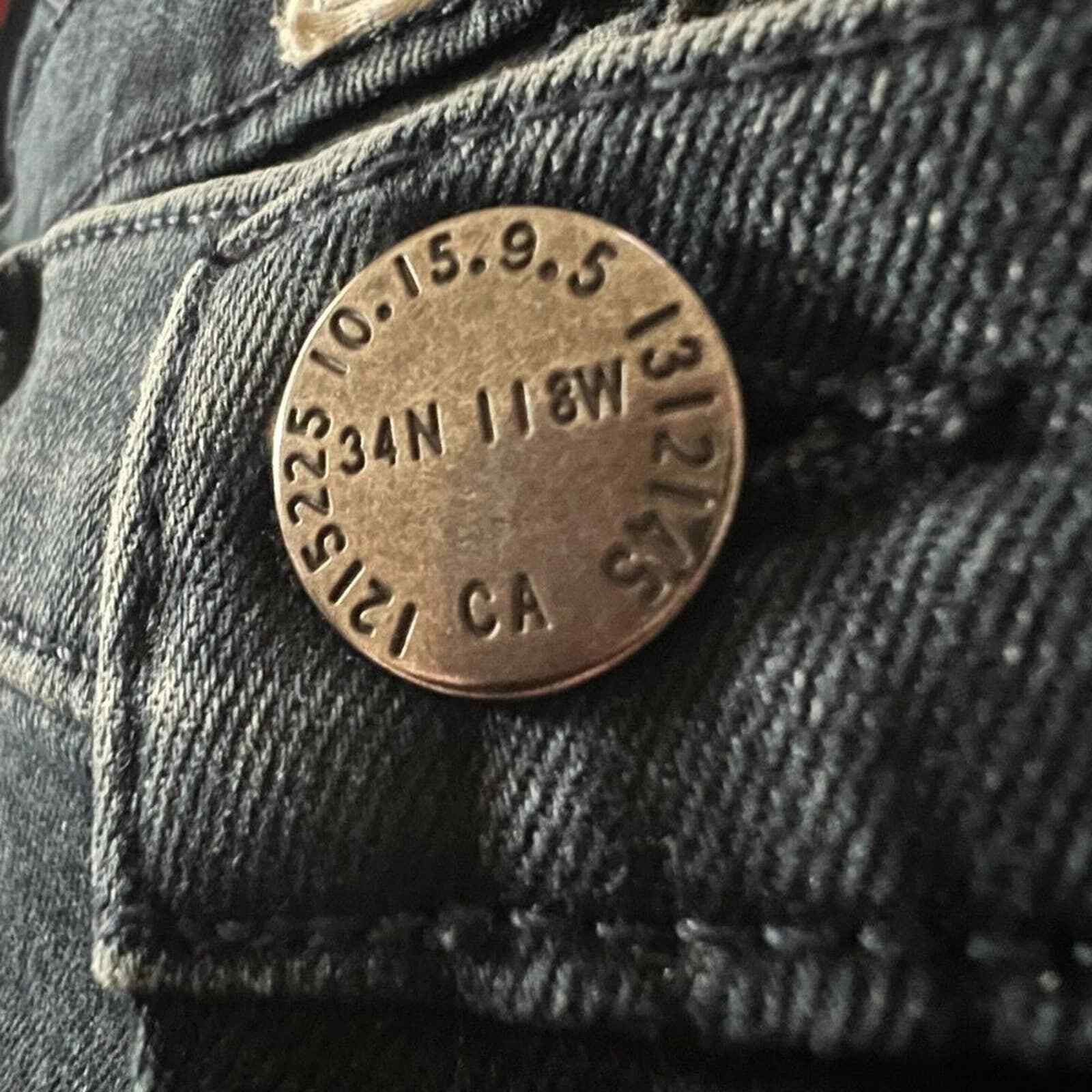 Current/Elliot CURRENT/ELLIOTT Super High Waist Skinny Leg Jeans, US27 Size 27" / US 4 / IT 40 - 3 Thumbnail