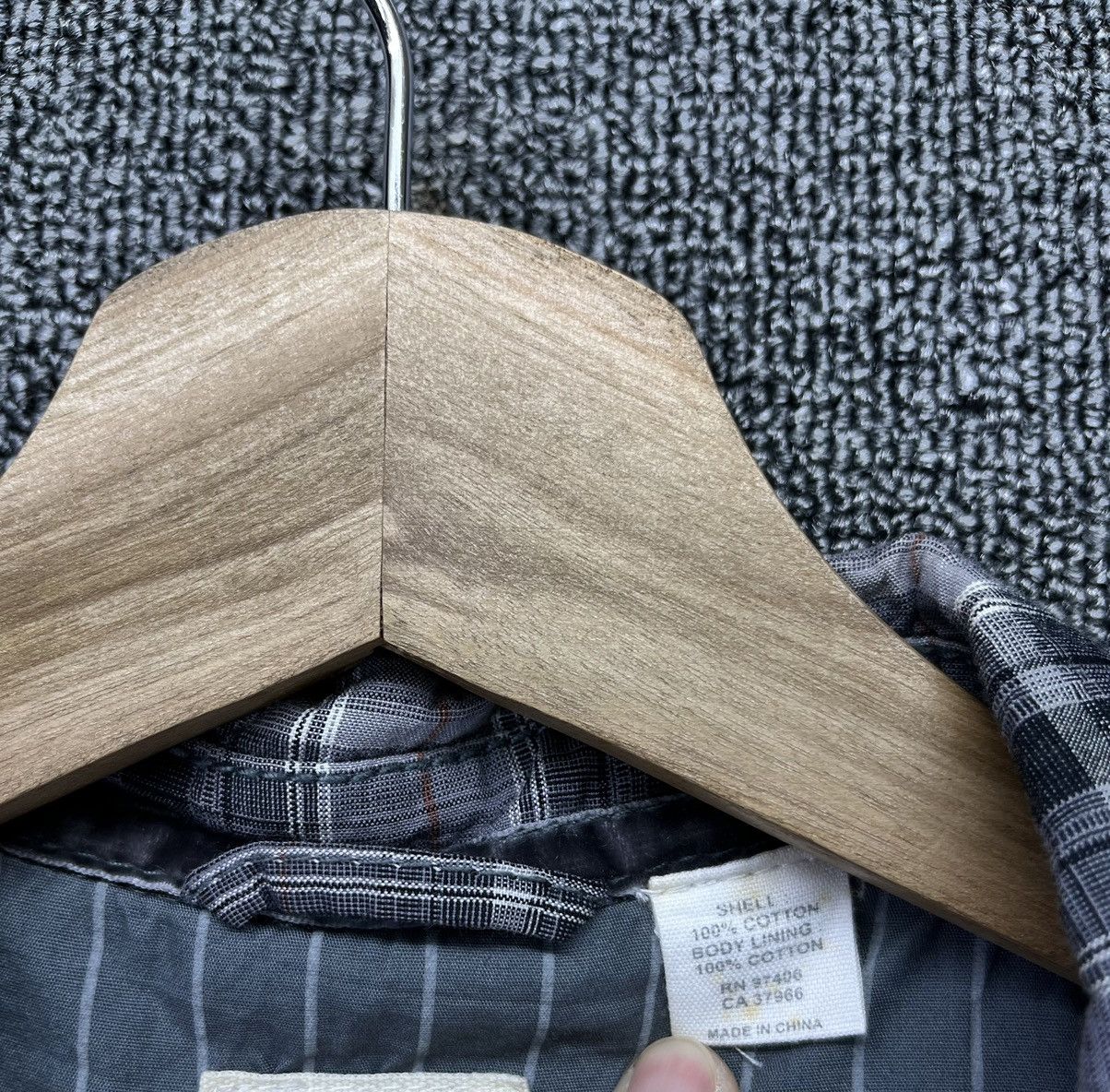Japanese Brand Vintage Triple Five Soul Essentials Shadow Plaid Rare Jacket Size L / US 10 / IT 46 - 12 Thumbnail