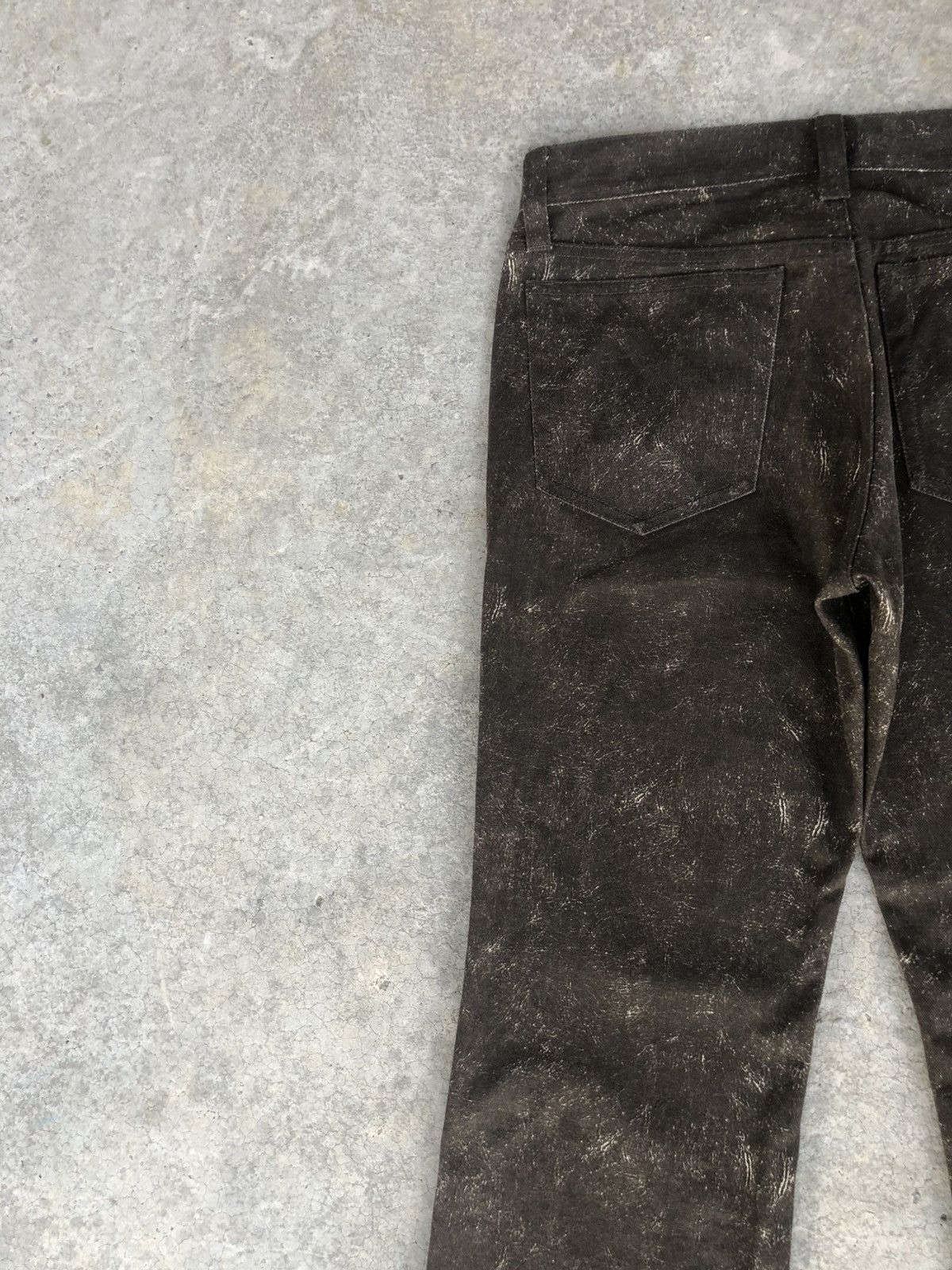 If Six Was Nine Nicole Club Flared Jeans Distressed Denim Size US 29 - 9 Thumbnail