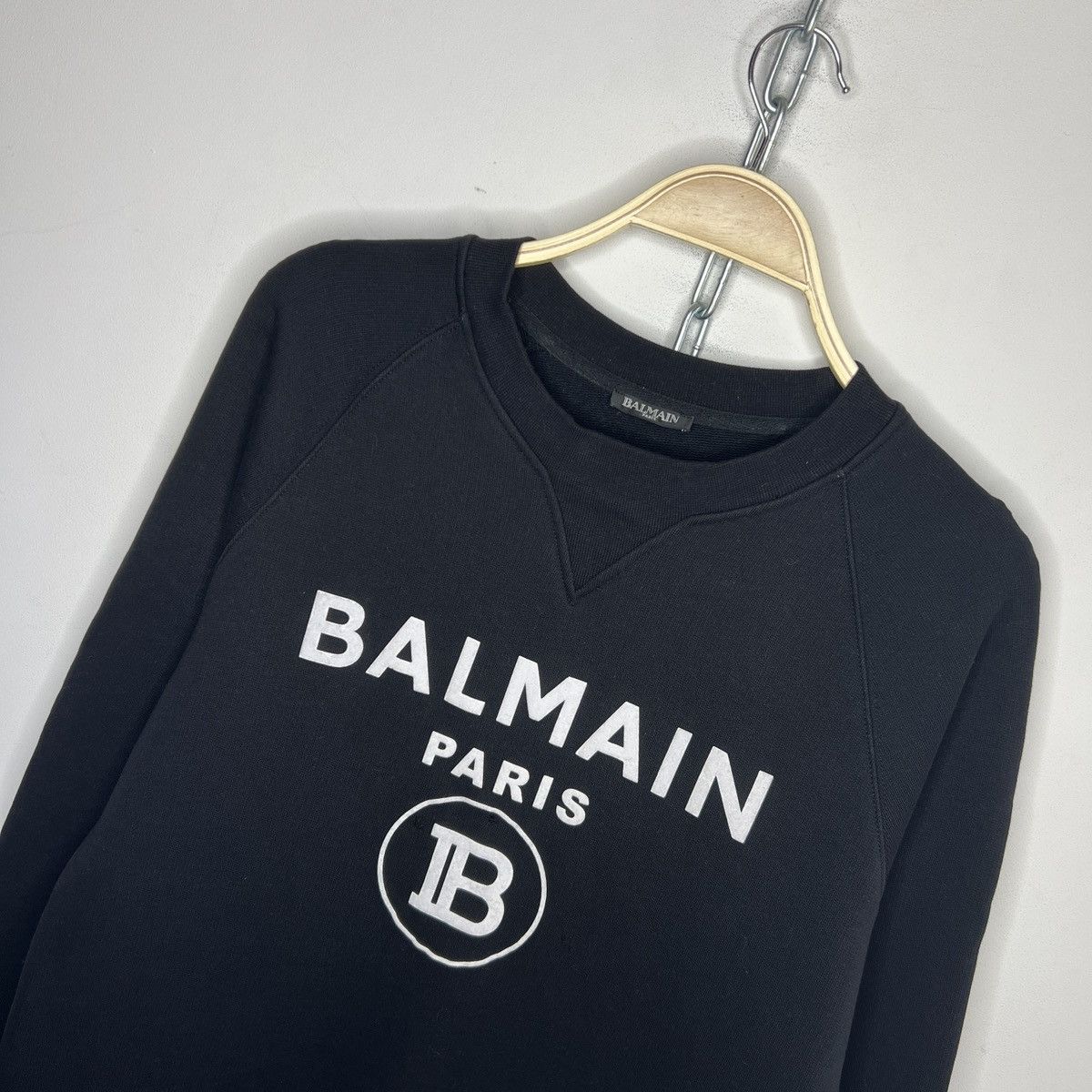 Balmain Balmain Logo Crewneck sweatshirt Size US L / EU 52-54 / 3 - 4 Thumbnail