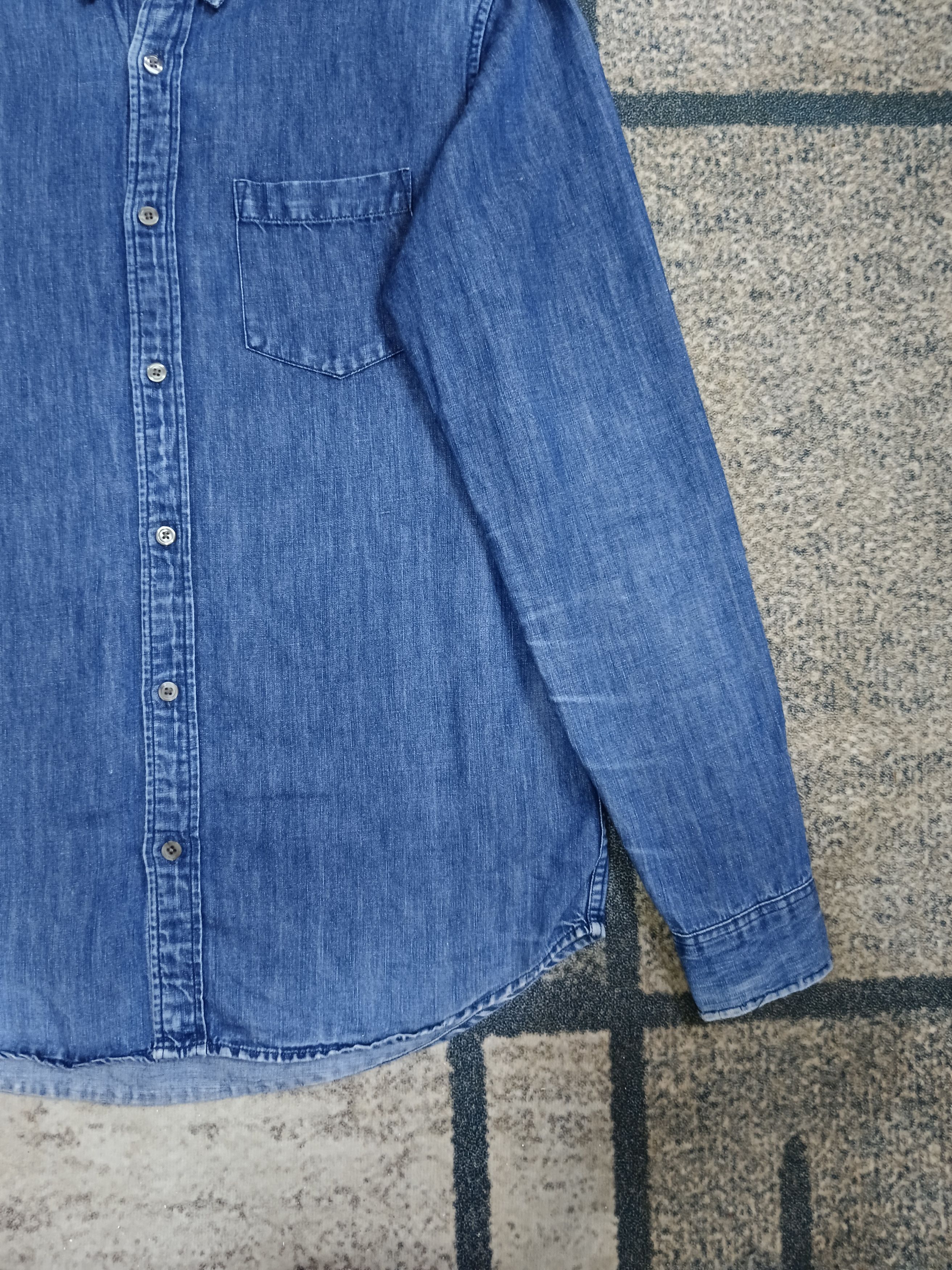 Supreme 0G🔥GRAIL DiSTRESSED DENIM SHIRT SUPREME Size US M / EU 48-50 / 2 - 4 Thumbnail