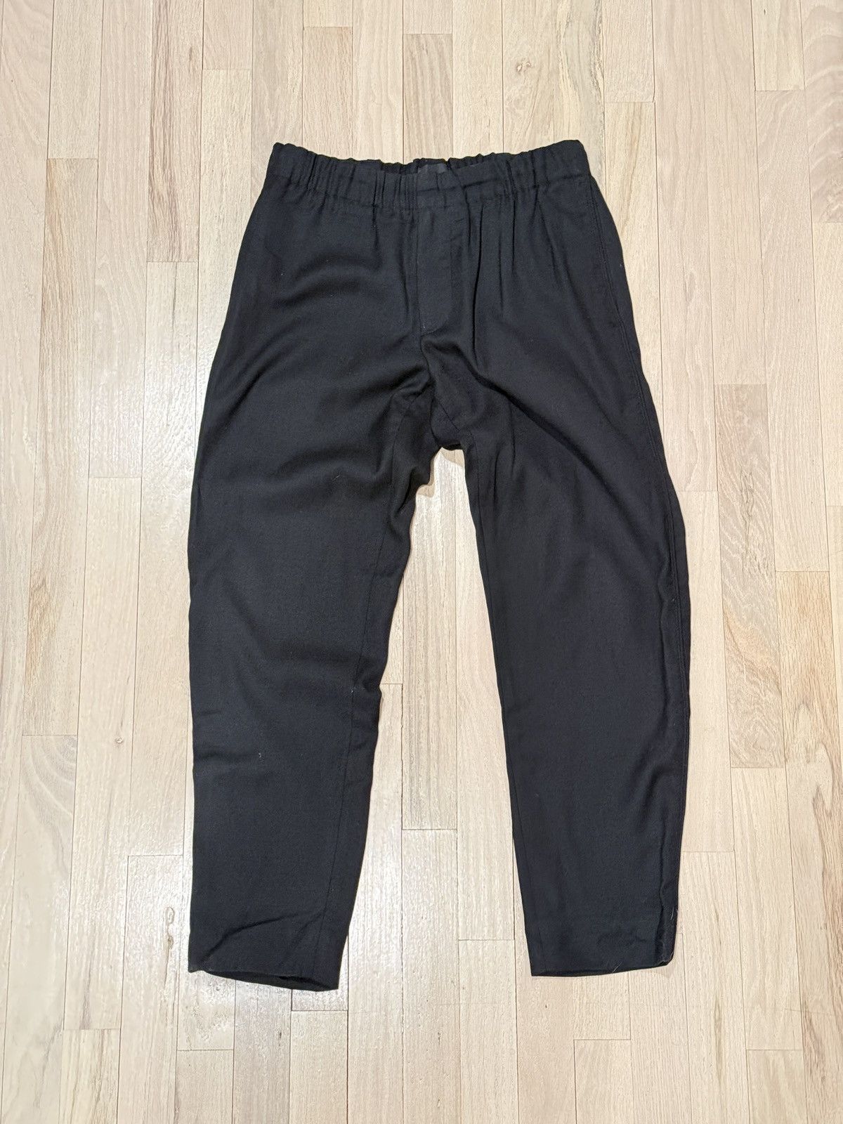 Club Monaco Club Monaco Wool Crepe Elastic Waist Dress Pant Size US 30 / EU 46 - 1 Thumbnail