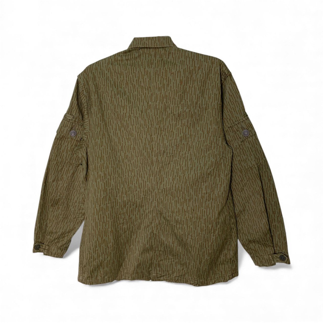 Other Rare Design Vintage East German Strichtarn Field Shirt Size M / US 6-8 / IT 42-44 - 2 Thumbnail