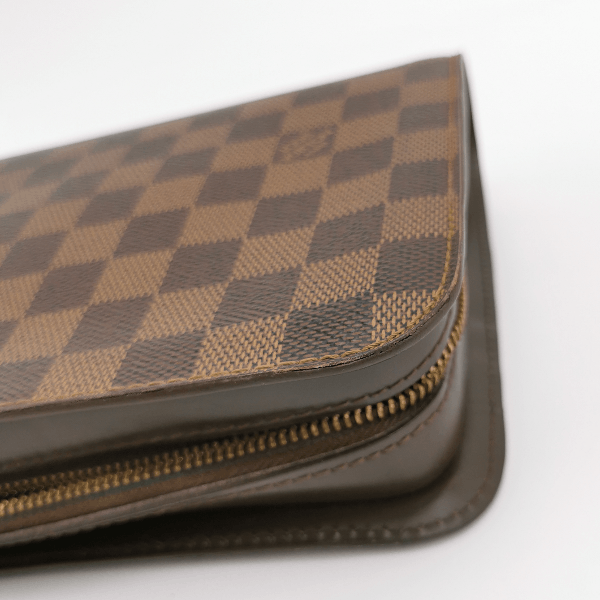 Louis Vuitton Louis Vuitton (LV) Cowhide Checkerboard Zipper Clutch -y250 Size ONE SIZE - 8 Thumbnail