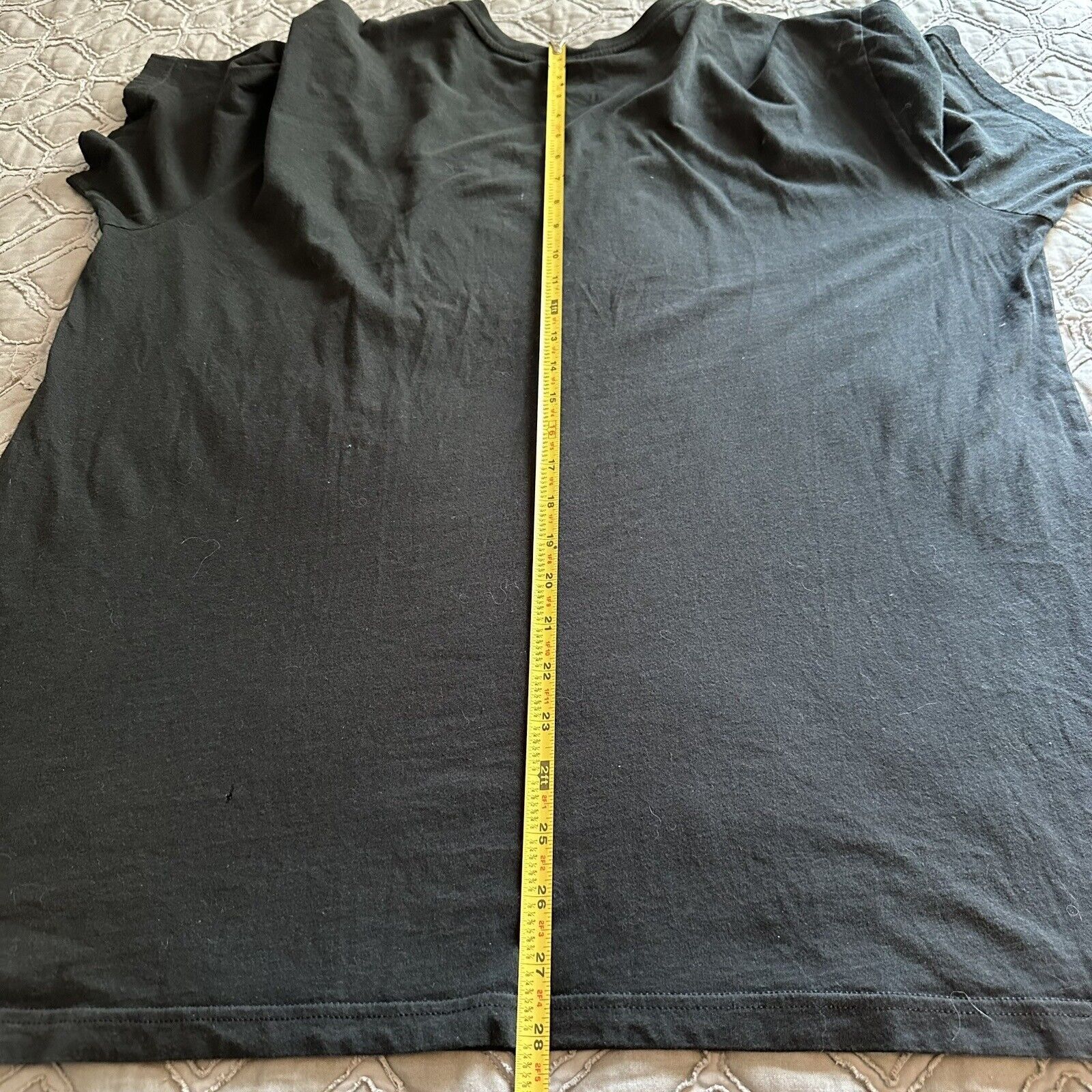 Polo Ralph Lauren Polo Ralph Lauren Black Tee V-Neck Size XL Cotton White Pony Size US XL / EU 56 / 4 - 9 Thumbnail