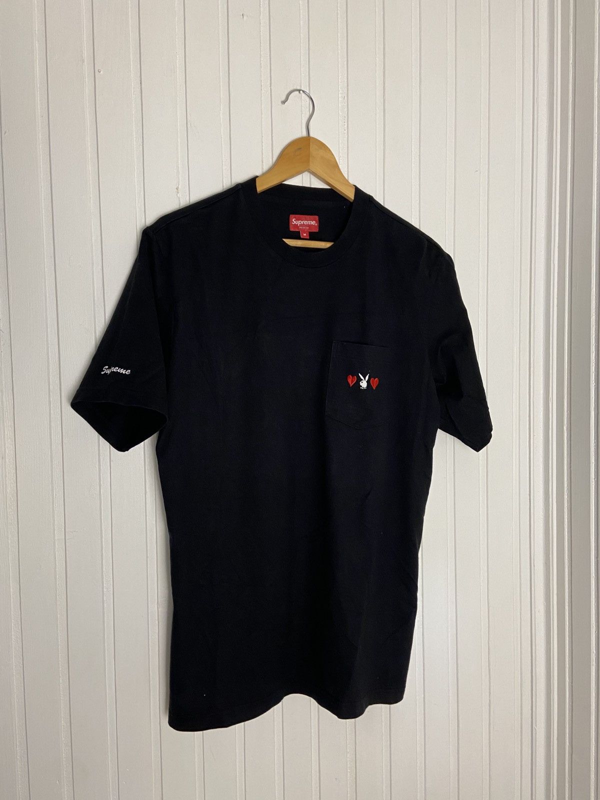 Supreme Used Tee Supreme Playboy Black Size M Size US M / EU 48-50 / 2 - 4 Thumbnail