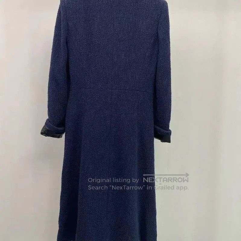 Chanel Chanel Navy Blue Women's Trench Coat . Size XXS / US 00 / IT 34 - 6 Thumbnail