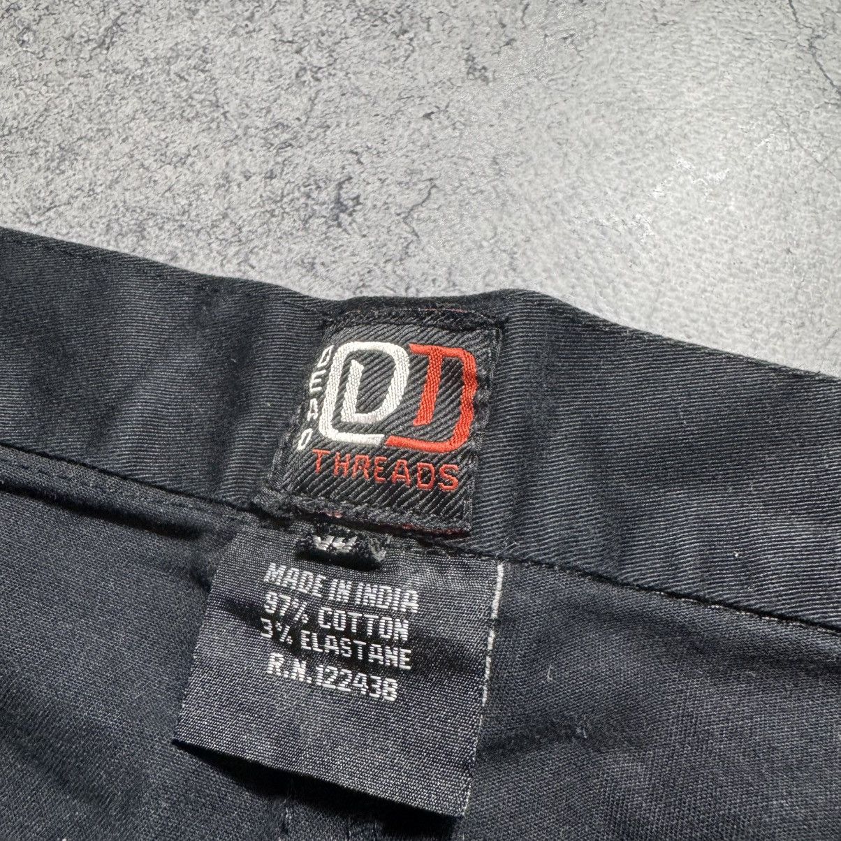 Designer Rare Dead Threads Bondage Cyber Punk Rave Pants Size US 34 / EU 50 - 4 Thumbnail