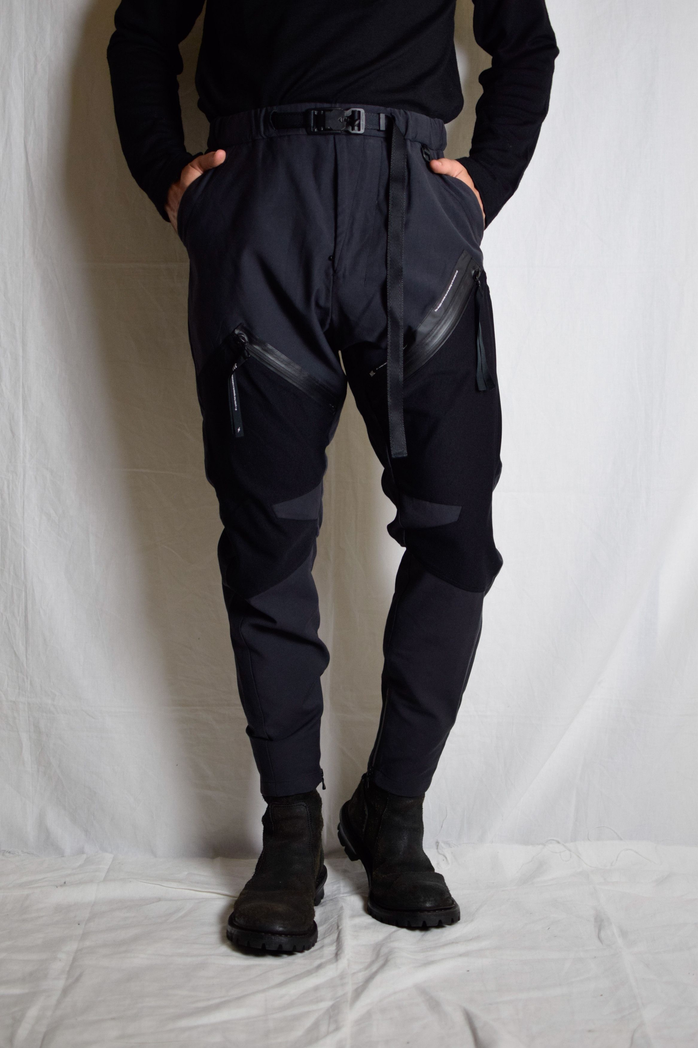 Julius Nilos AW20 Asymmetrical Track Pants - 720PAM2 Size US 32 / EU 48 - 1 Thumbnail