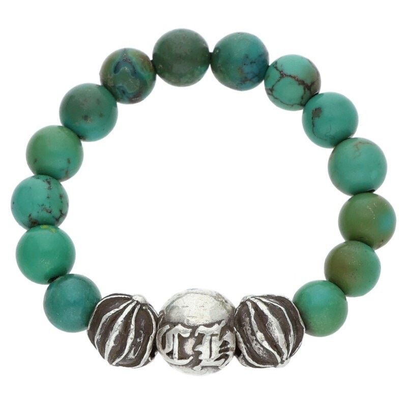 Chrome Hearts Chrome Hearts Turquoise Bead Ring No. 20 Size ONE SIZE - 1 Thumbnail