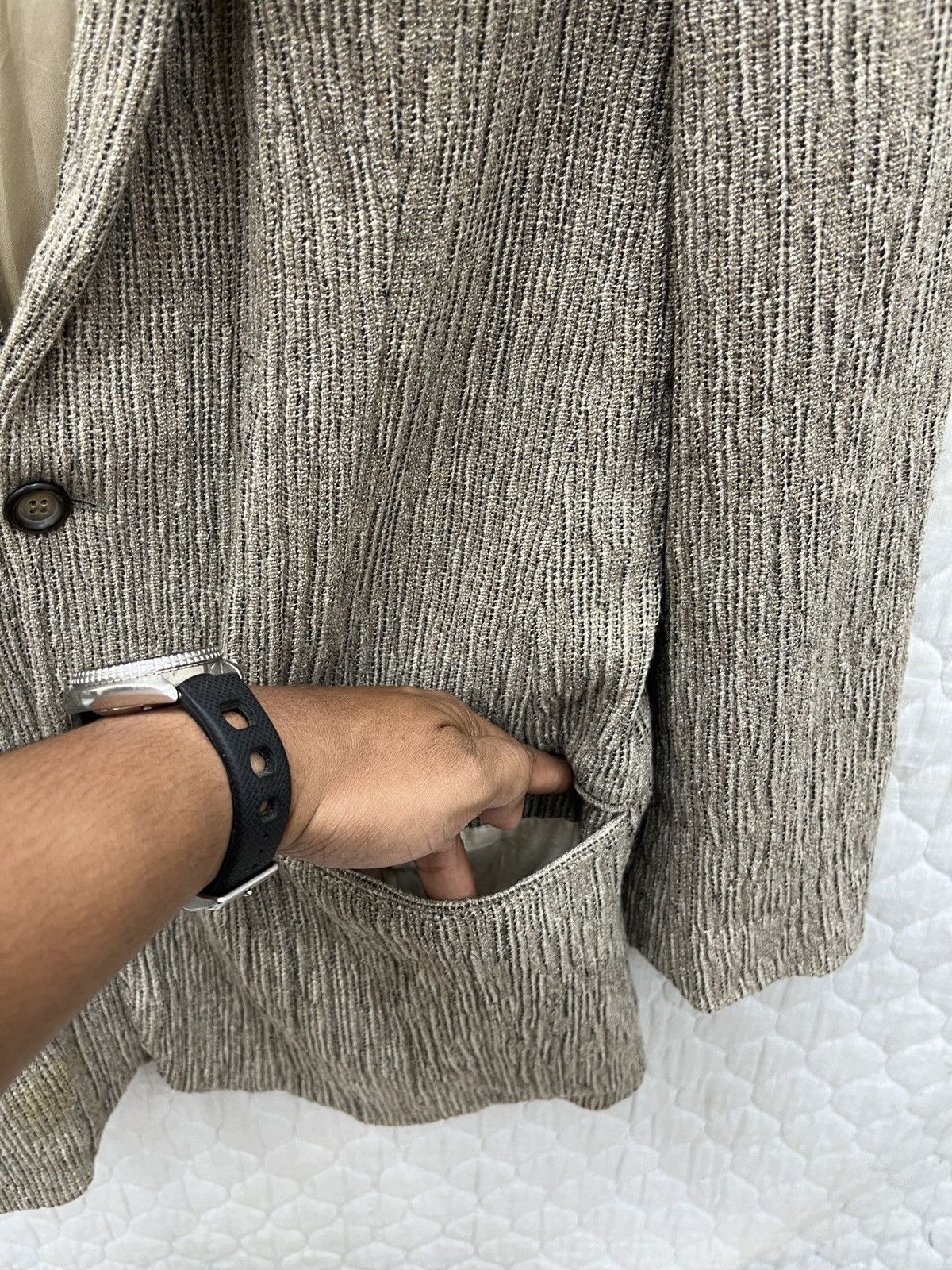 Emporio Armani 🔥🔥🔥STEALS EMPORIO ARMANI BLAZER JACKET Size 46R - 13 Thumbnail