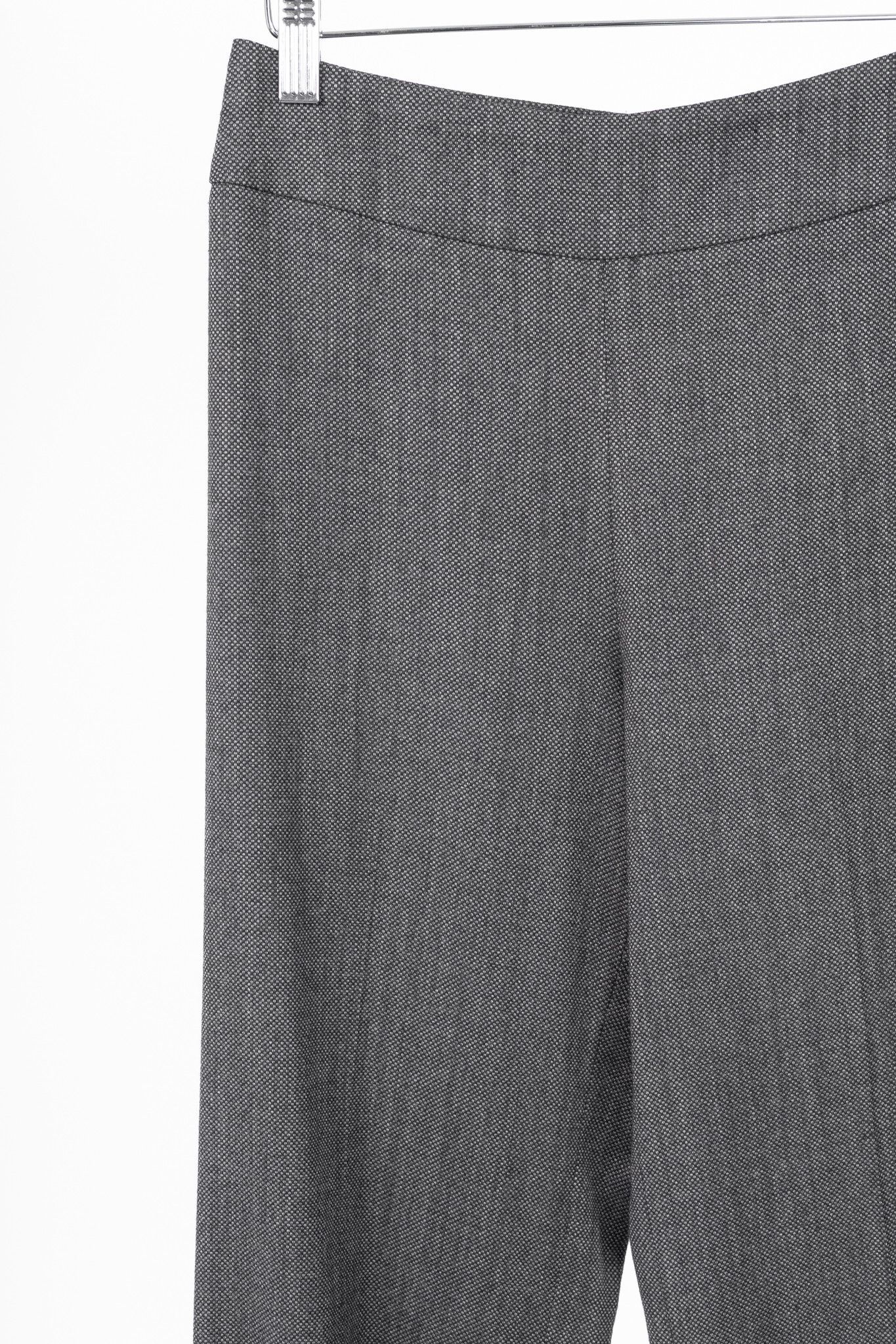 Etro Etro Grey Micro-Dot Wool-Flannel Straight-Leg Trousers Size 27" / US 4 / IT 40 - 4 Thumbnail