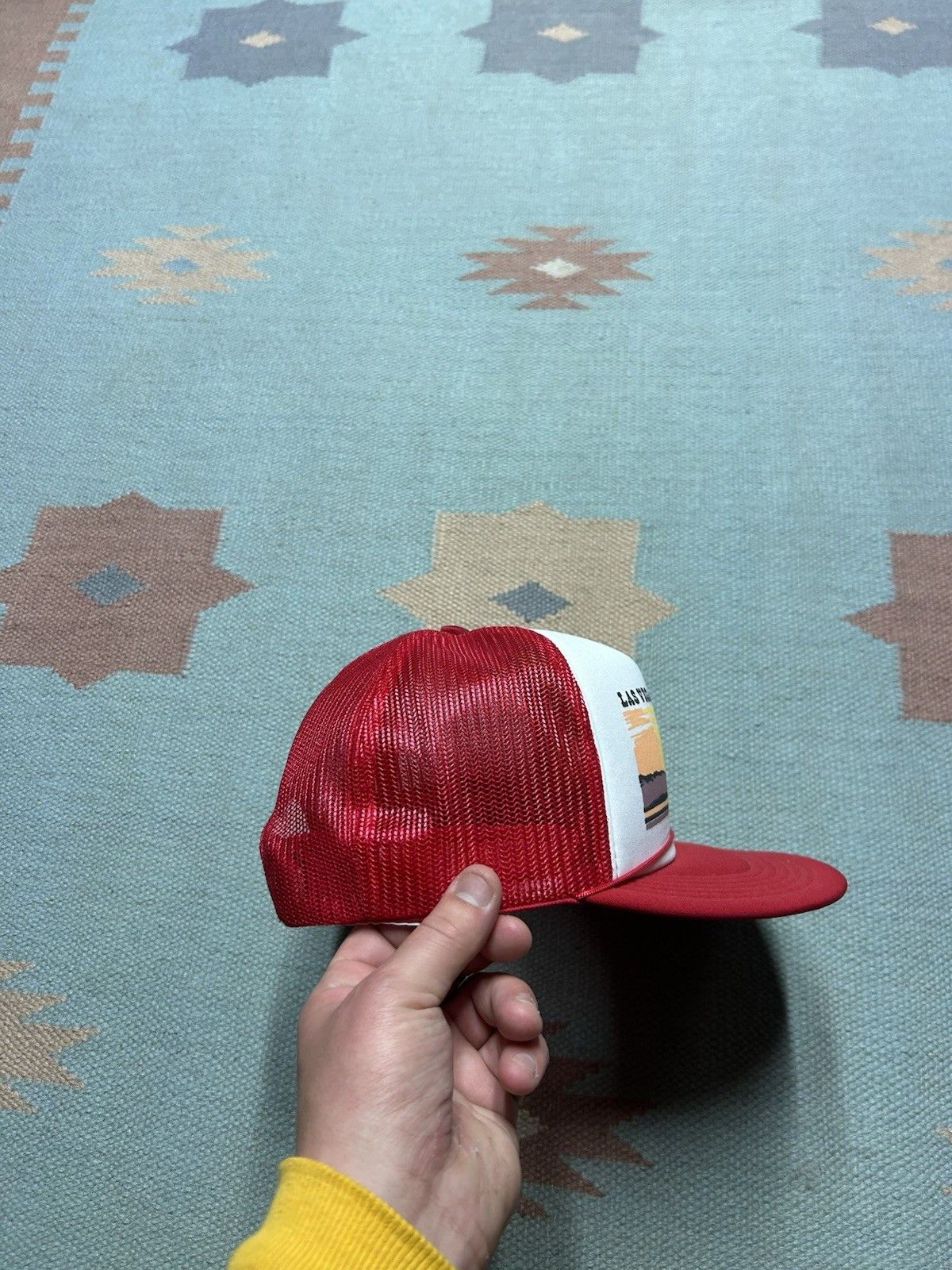 Vintage Vintage trucker hat Las Vegas horse cowboy animal sun nature Size ONE SIZE - 8 Thumbnail