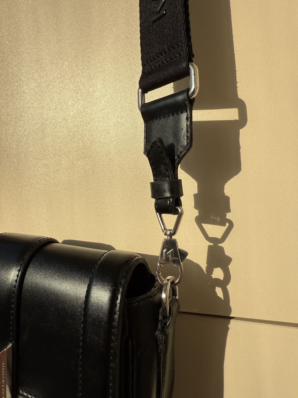 Karl Lagerfeld Karl Lagerfeld Leather Bag Crossbody Size ONE SIZE - 7 Thumbnail