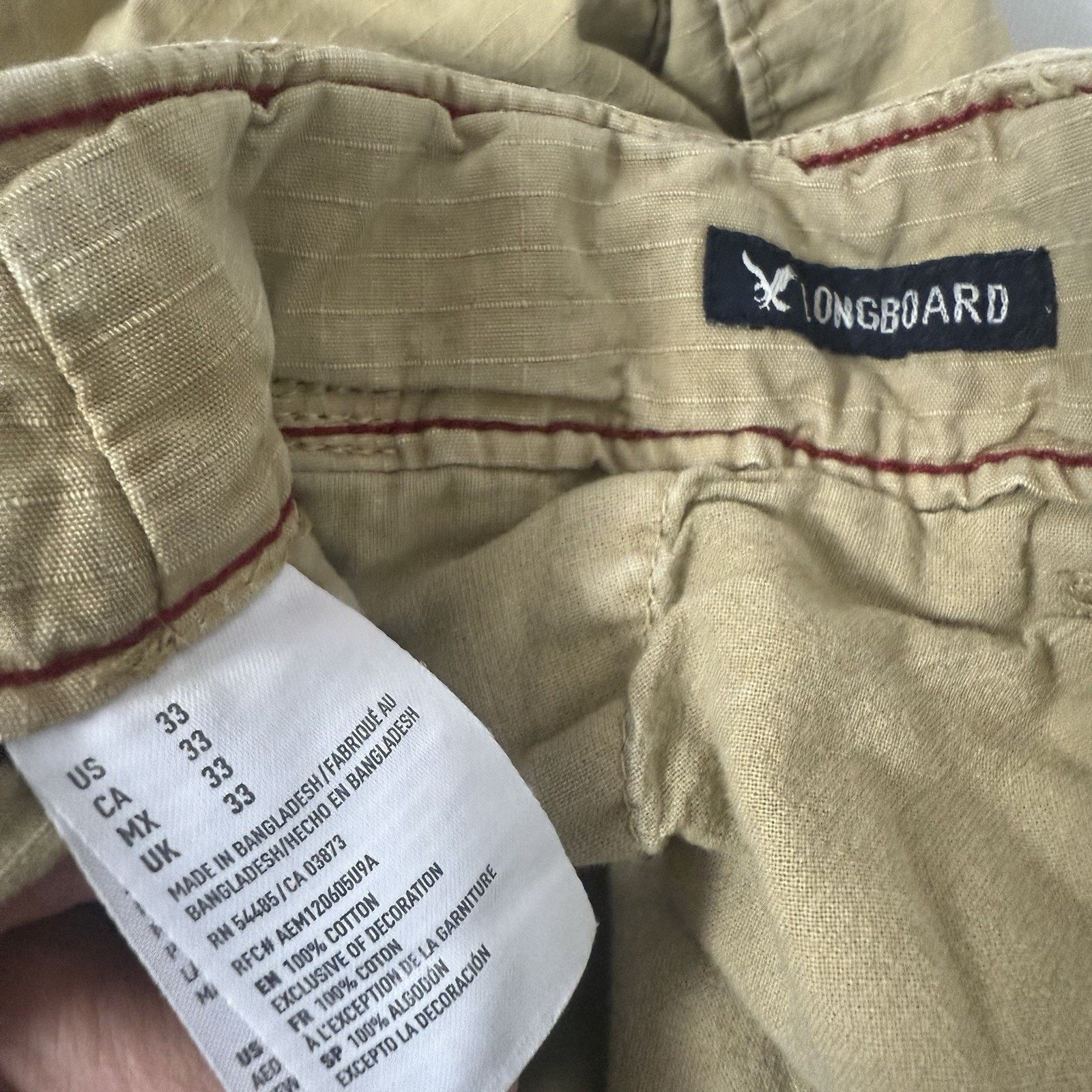 American Eagle Outfitters Y2K American Eagle Shorts Longboard 11” Cargo Preppy Gorp Size US 32 / EU 48 - 4 Thumbnail
