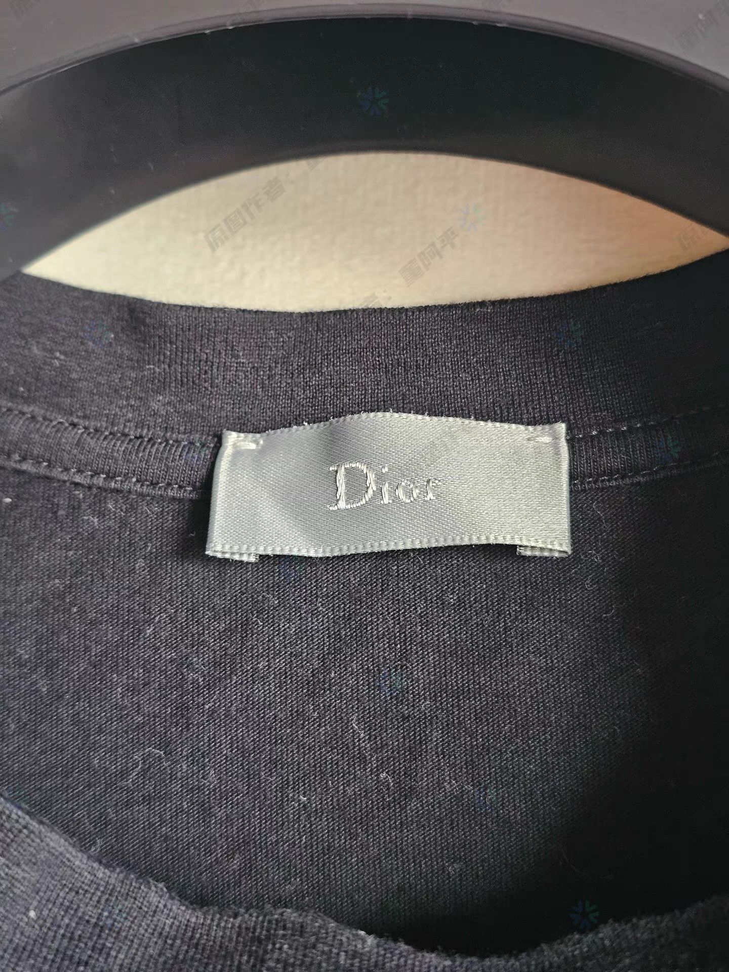 Dior Dior black logo short-sleeve T-shirt Q4 Size US XS / EU 42 / 0 - 3 Thumbnail
