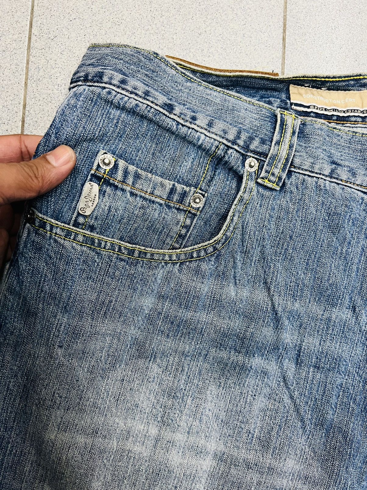JNCO × Pepe Jeans Vintage Y2K Pepe Baggy Skater Hip-Hop Denim Jnco Style Size US 40 / EU 56 - 7 Thumbnail