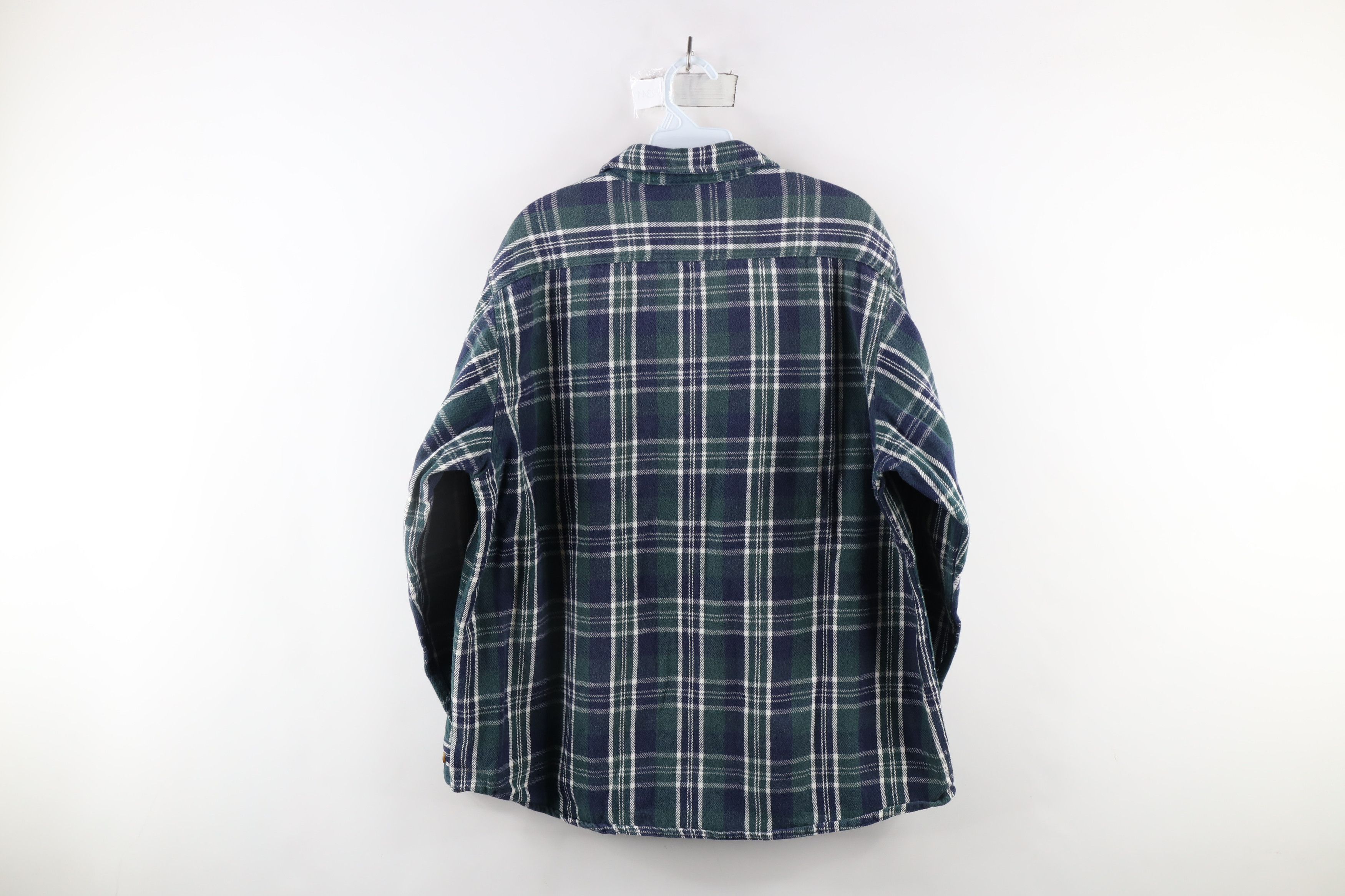 FiveBrother × Vintage Vintage 90s Five Brother Heavyweight Button Shirt Plaid Size US XL / EU 56 / 4 - 7 Thumbnail