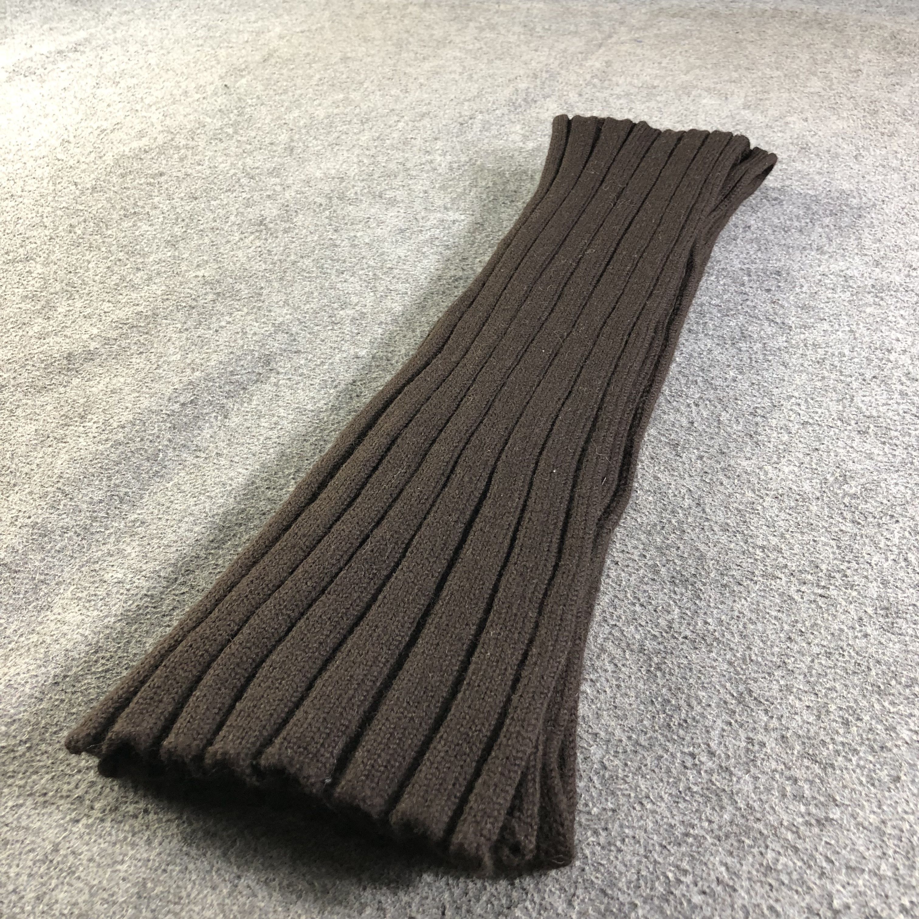 Dolce & Gabbana Dolce & Gabbana Pleated Wool Scarf Muffler Neckwear V2537 Size ONE SIZE - 2 Thumbnail