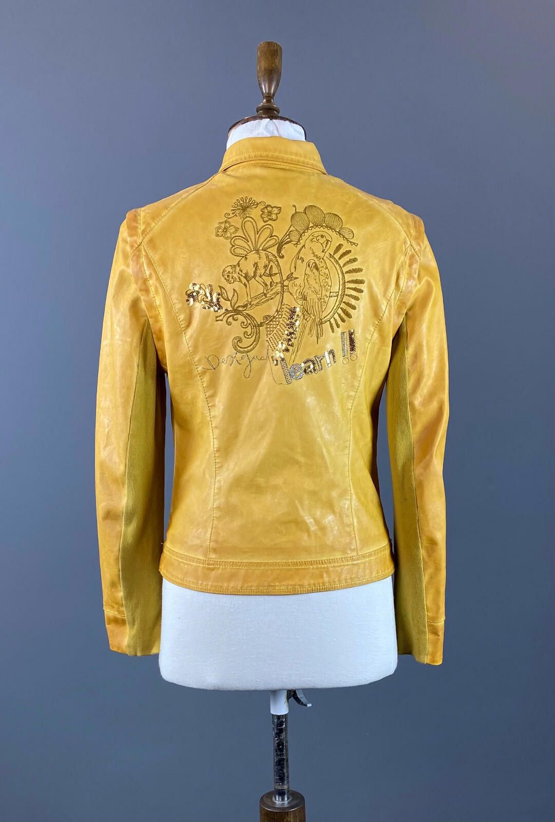 Desigual Desigual Learn! Parrot Monkey Animal Print Jacket Size 40 Size M / US 6-8 / IT 42-44 - 5 Thumbnail