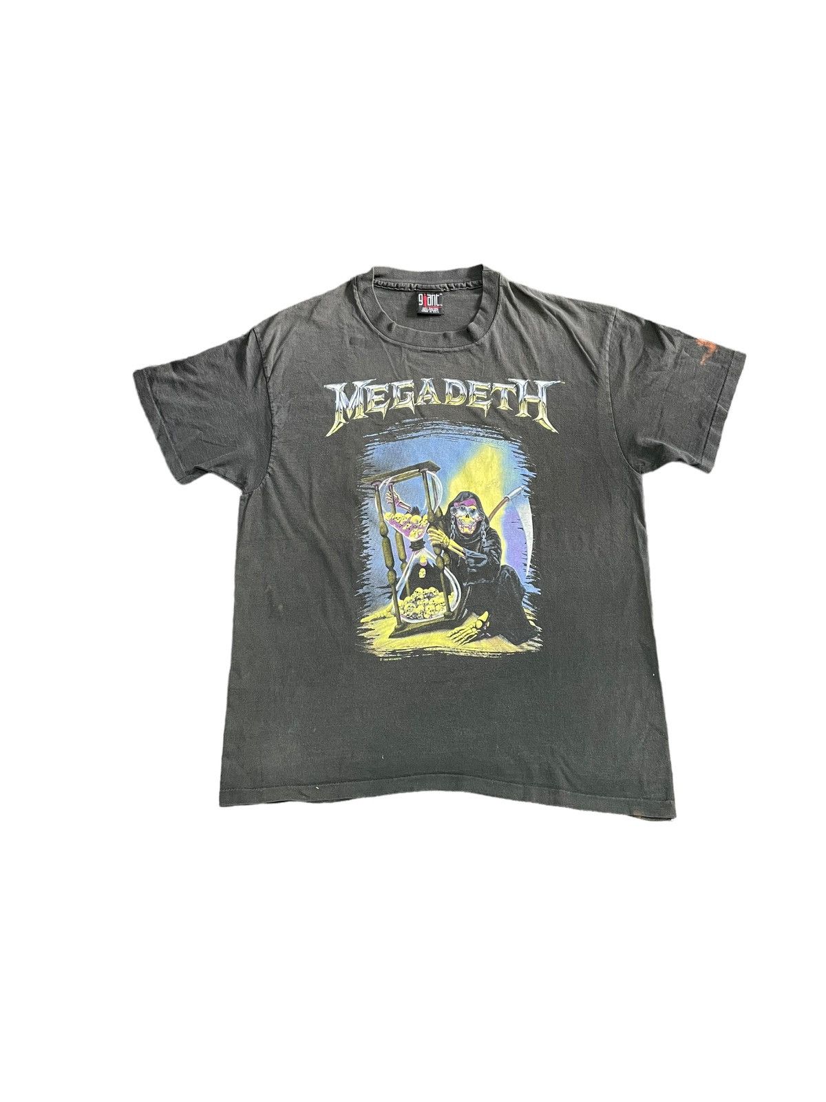 Vintage 80's Megadeth Cut T-shirt main image 0