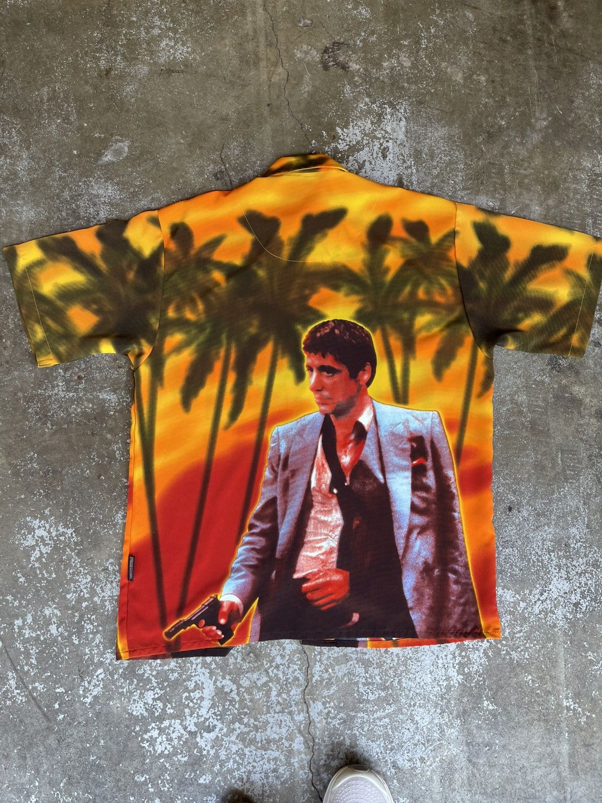 Dragonfly Vintage 90s Scarface Button Up Shirt Size US L / EU 52-54 / 3 - 4 Thumbnail