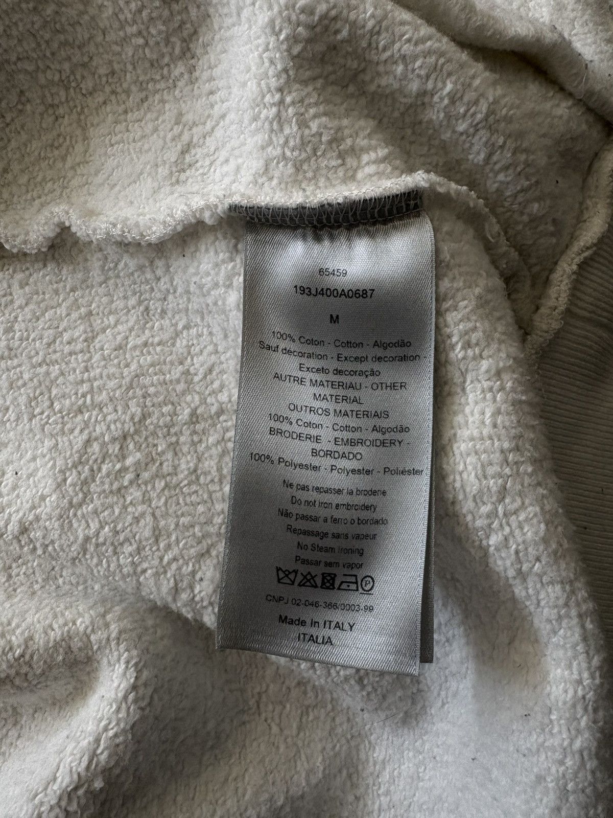 Dior Dior x Kenny Scharf CD Embroidered Track Jacket (Navy/White) Size US M / EU 48-50 / 2 - 8 Thumbnail
