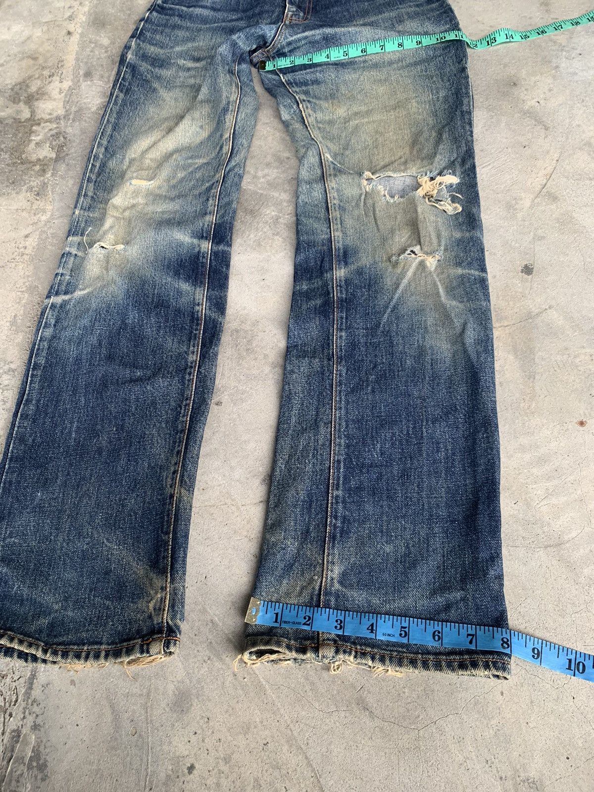 Big John BIG JOHN DISTRESSED DENIM. accept Reasonable offer 💥 Size US 30 / EU 46 - 6 Thumbnail