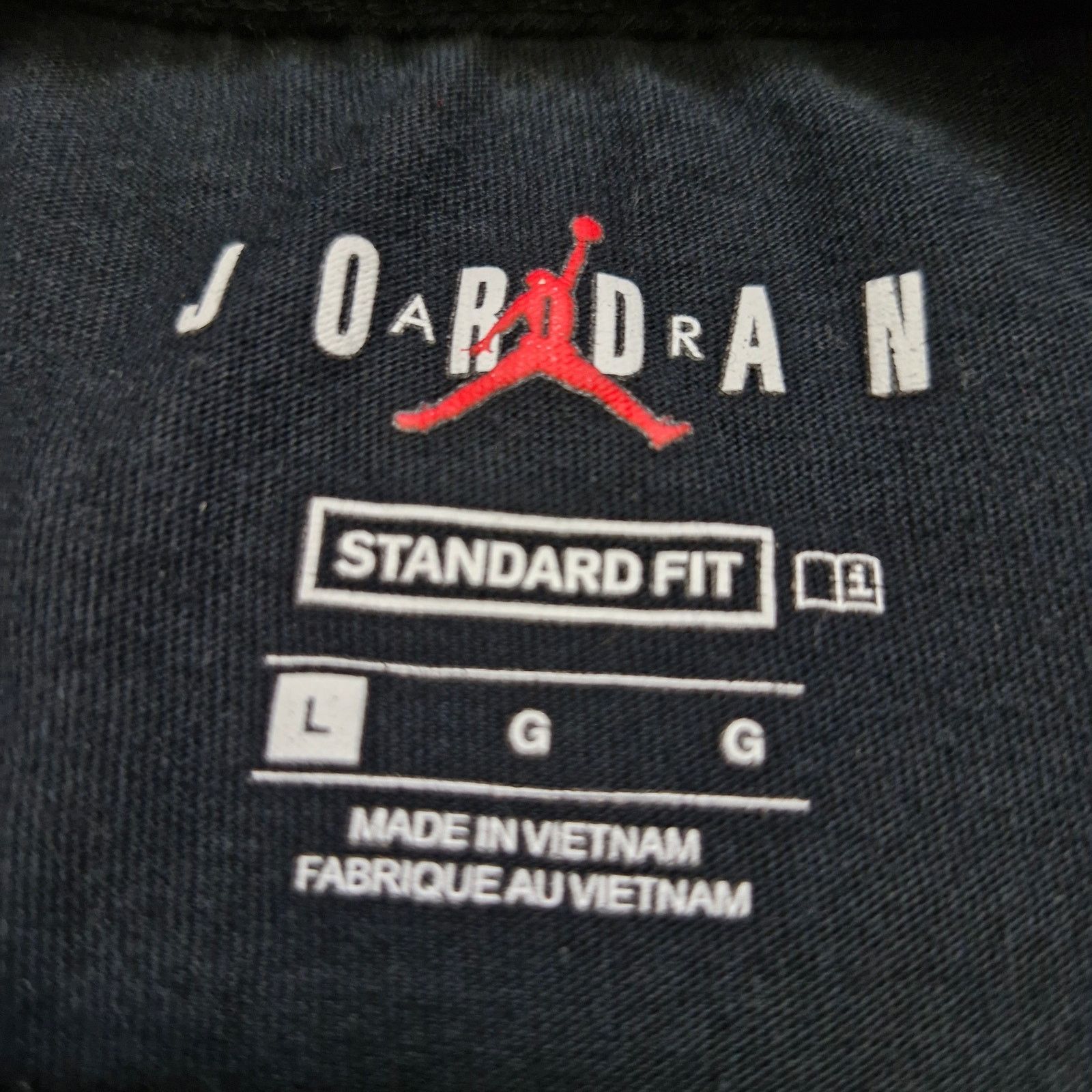 Jordan Brand Air Jordan Radiant Graphic T-Shirt Men’s L Black Jumpman Size US L / EU 52-54 / 3 - 3 Thumbnail