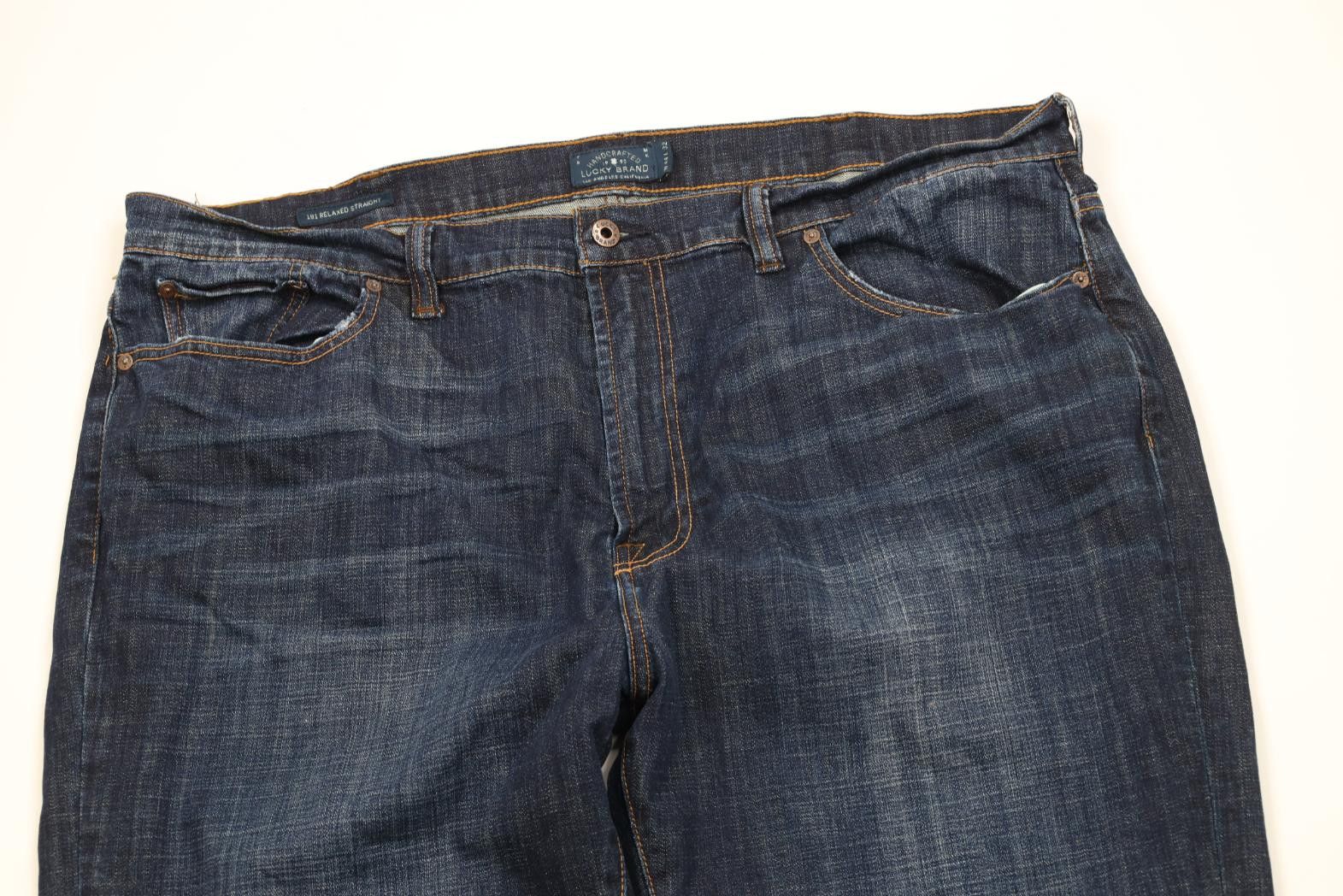 Lucky Brand Vintage Y2K Lucky Brand 181 Relaxed Straight Wide Leg Jeans Size US 44 / EU 60 - 2 Thumbnail