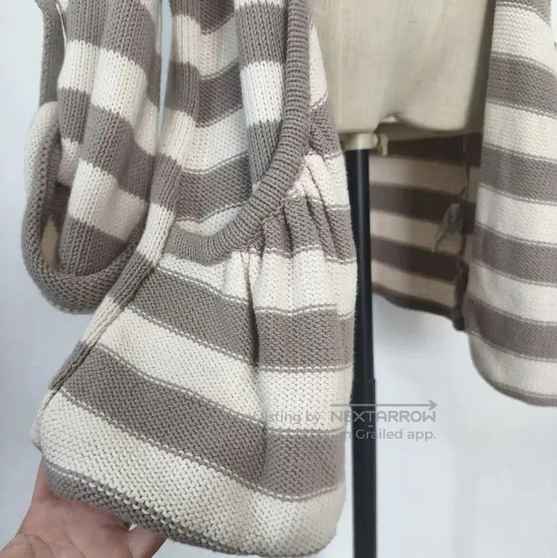 Burberry Burberry Striped Cotton Blend Cardigan. Size M / US 6-8 / IT 42-44 - 6 Thumbnail