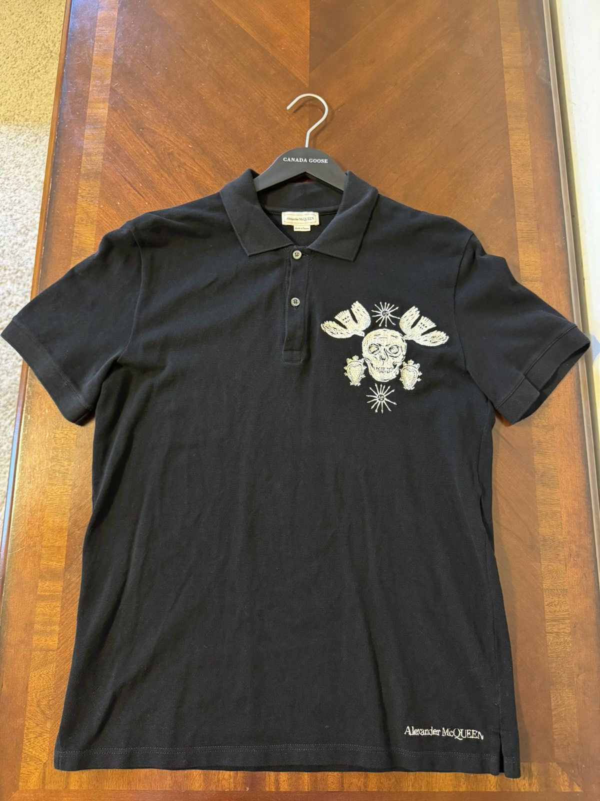 Alexander McQueen Alexander McQueen Skull Polo Size US L / EU 52-54 / 3 - 4 Thumbnail