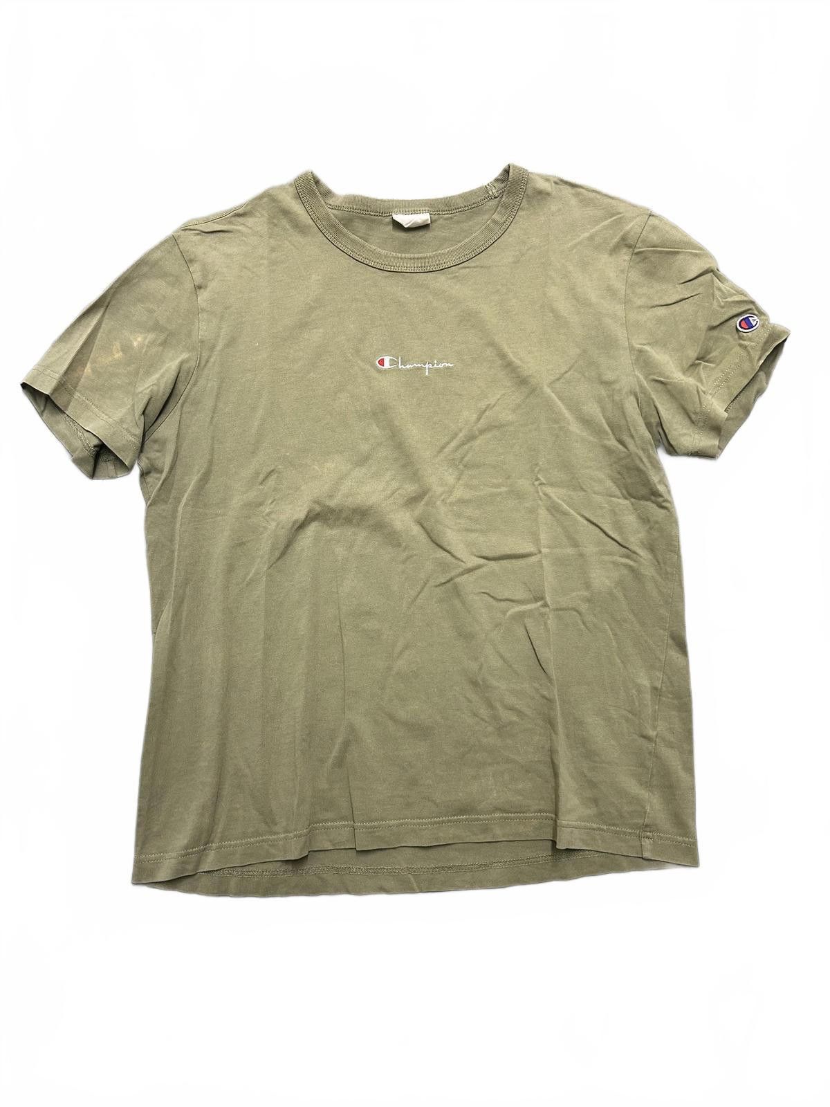 Champion Champion Olive Green T-Shirt - Medium Size US M / EU 48-50 / 2 - 2 Thumbnail