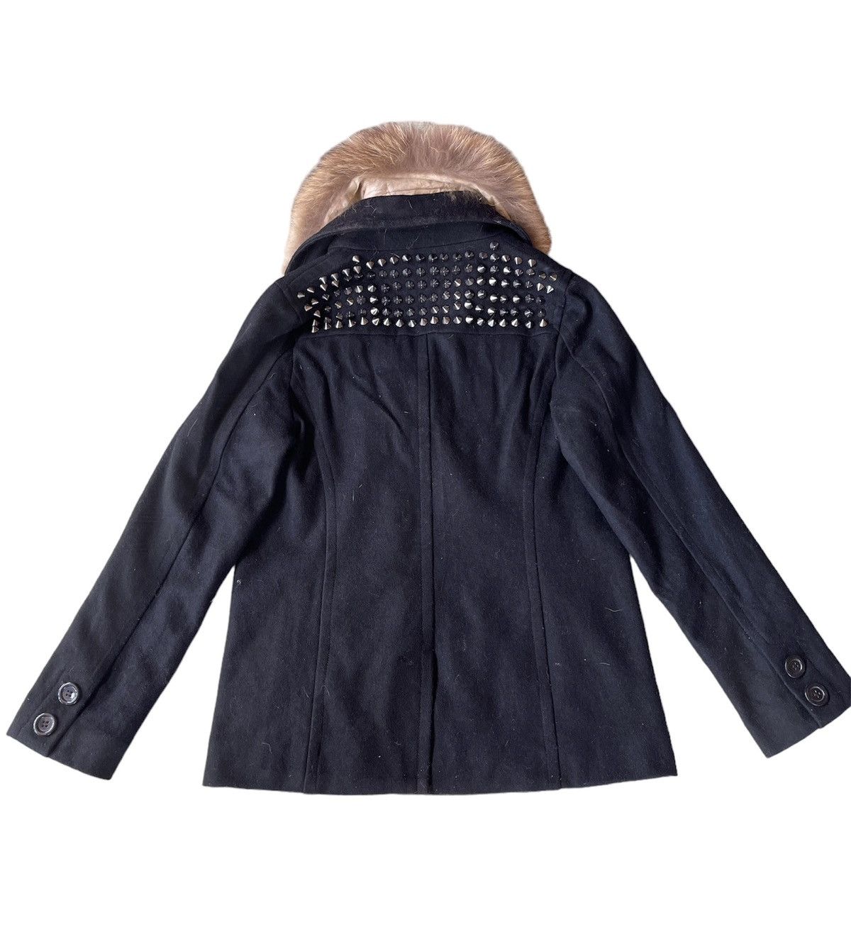If Six Was Nine Glad News Wool Peacoat Jacket If Six Was Nine Style Size S / US 4 / IT 40 - 2 Thumbnail